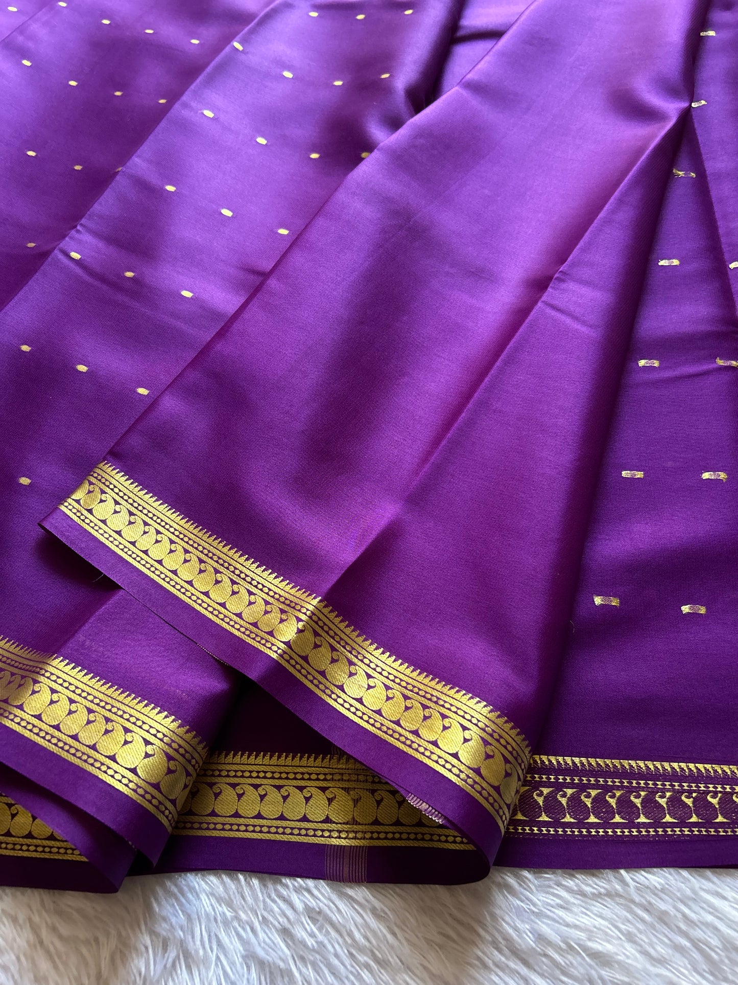 Keerthi : Solid Purple