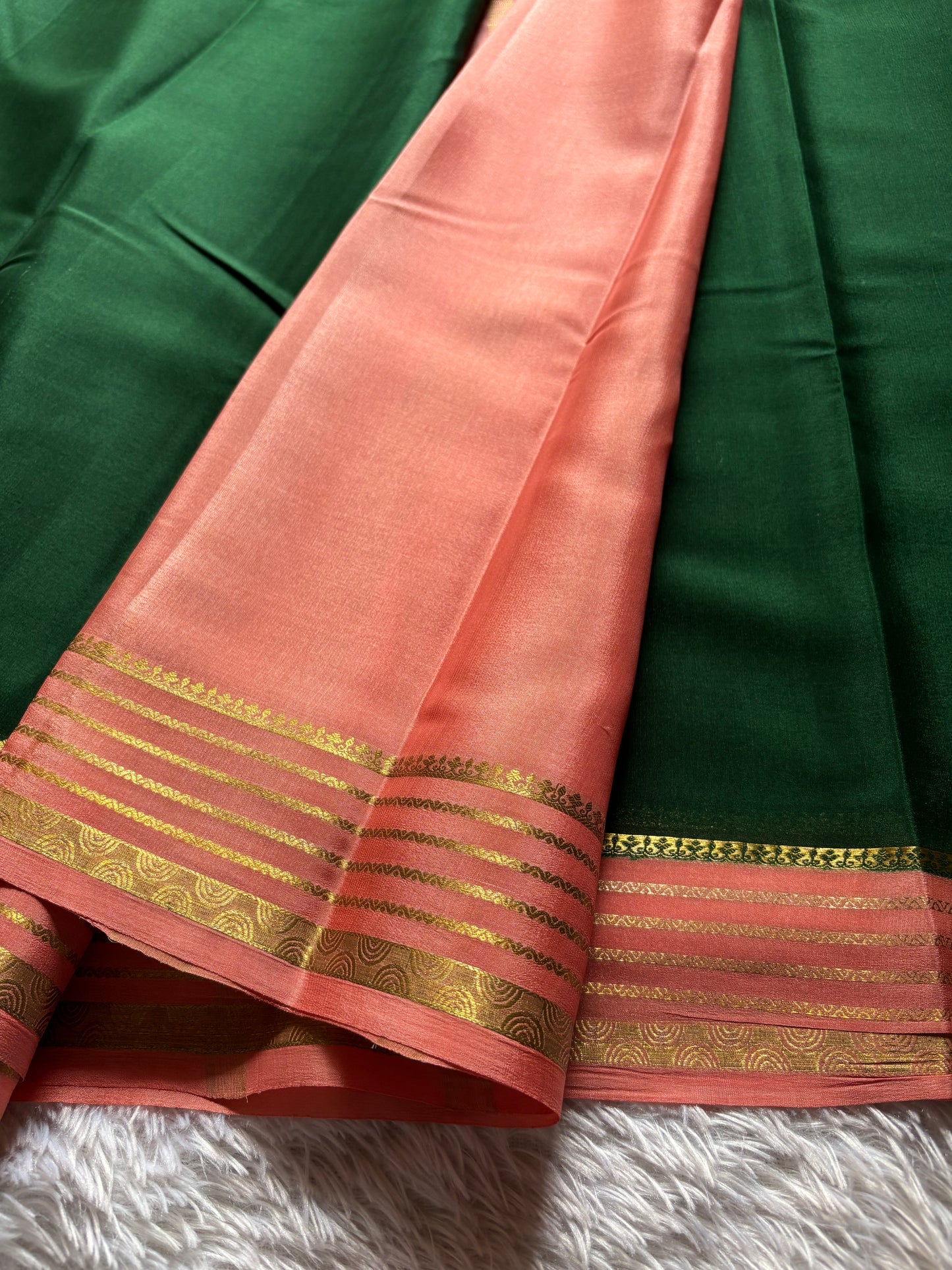 Rashmi (2D) : Dark green-peach
