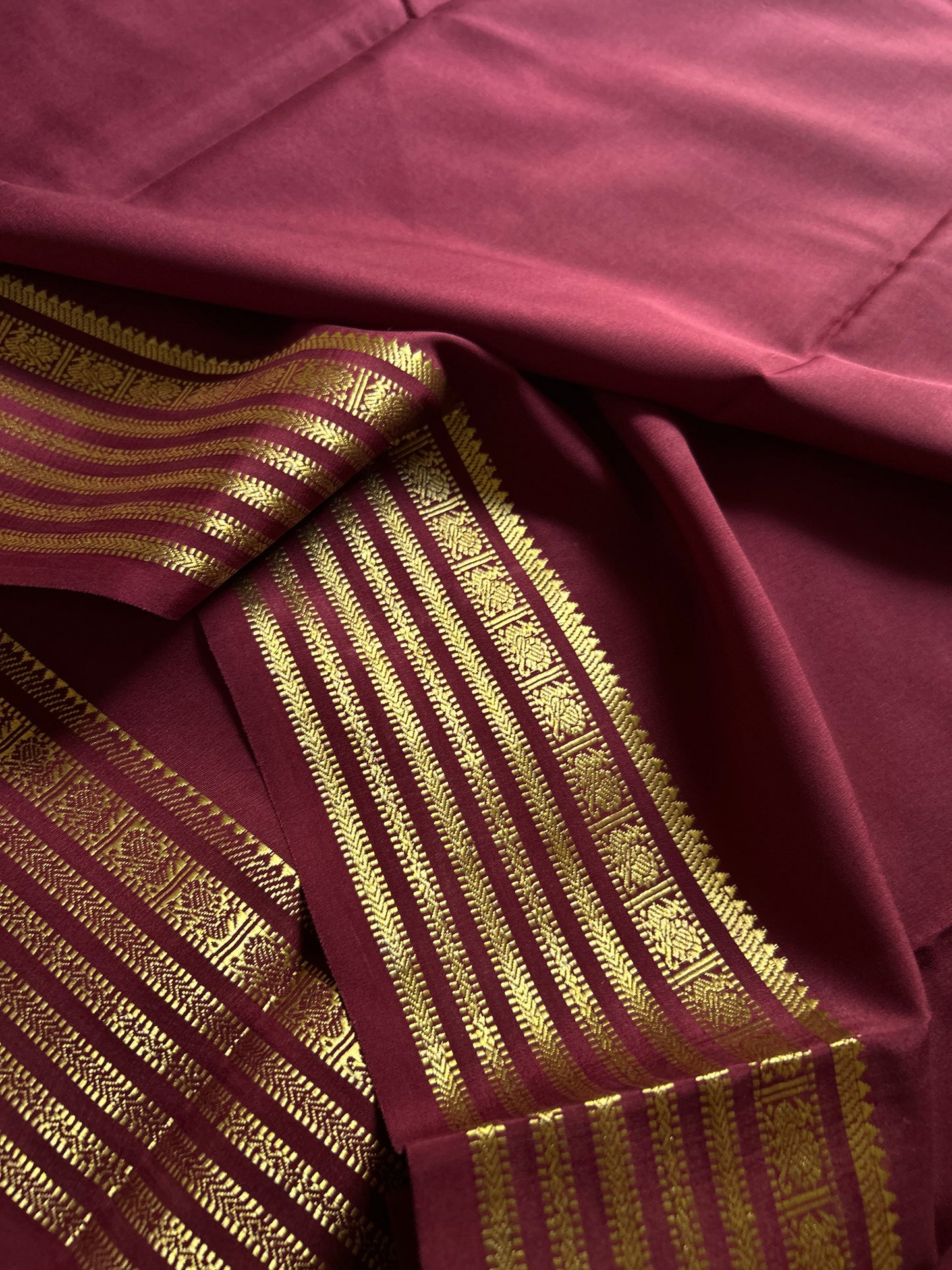 Soujanya : Solid Chocolate brown