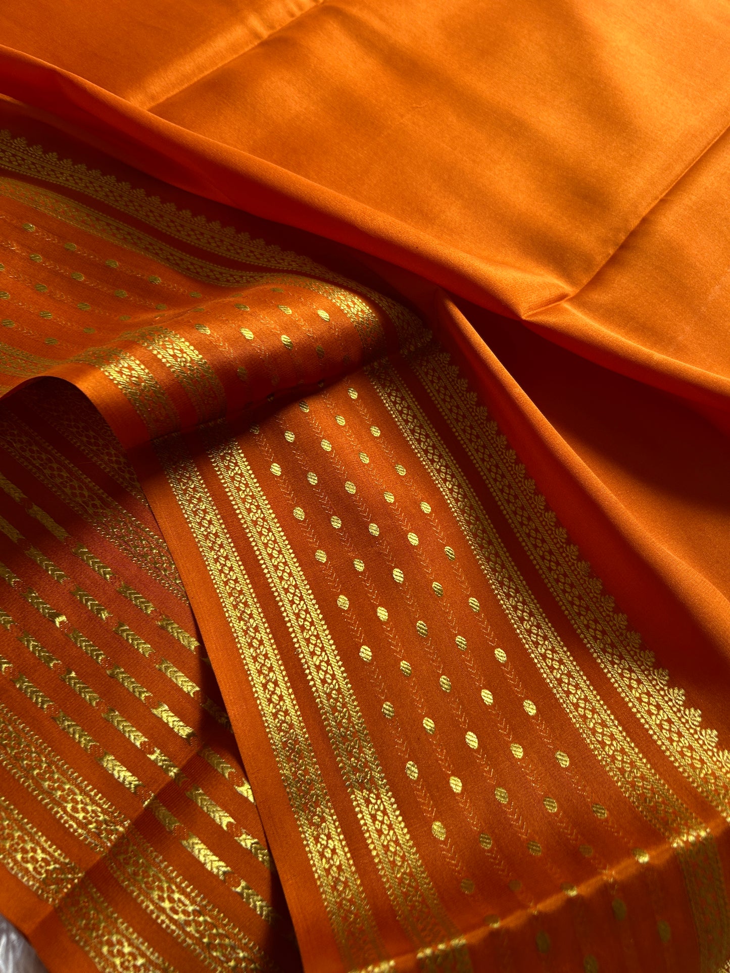 Aradhya : Solid orange