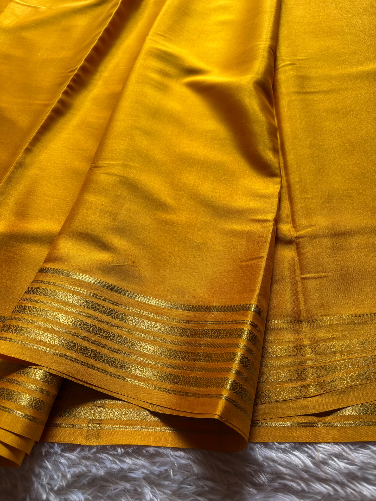 Pushpa : Solid Golden yellow