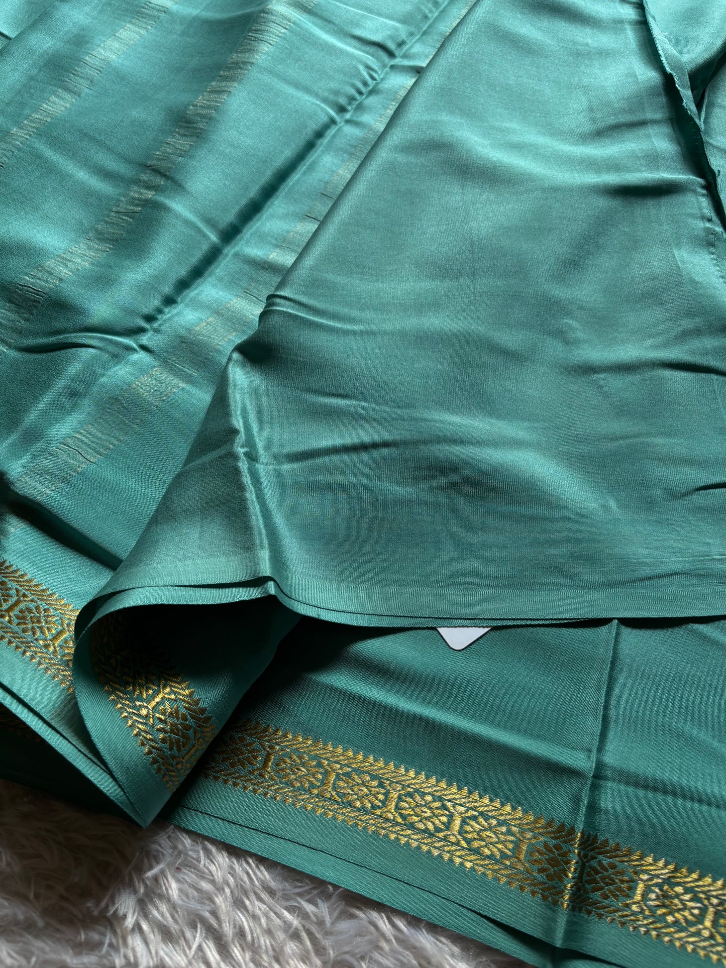 Rudrakshi : Solid Light Sea green