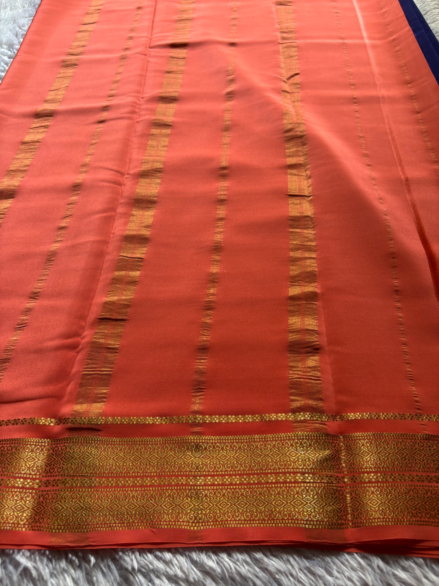 Raagini (2D) : Dark blue-coral
