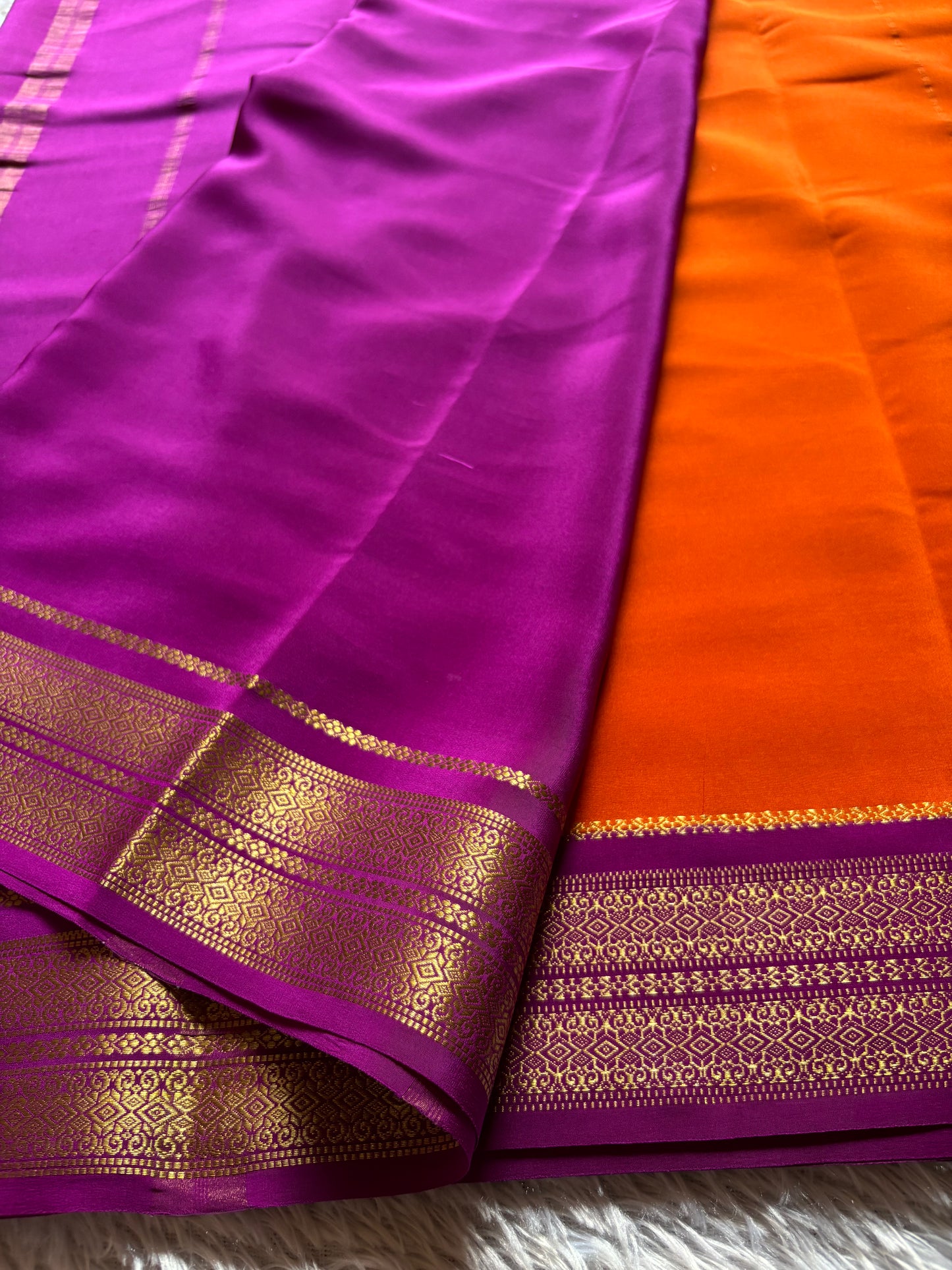 Raagini (2D) : Orange-magenta