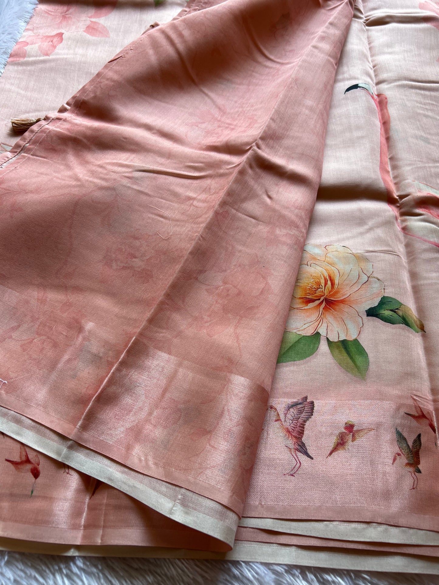 SS120 : Printed Light peach