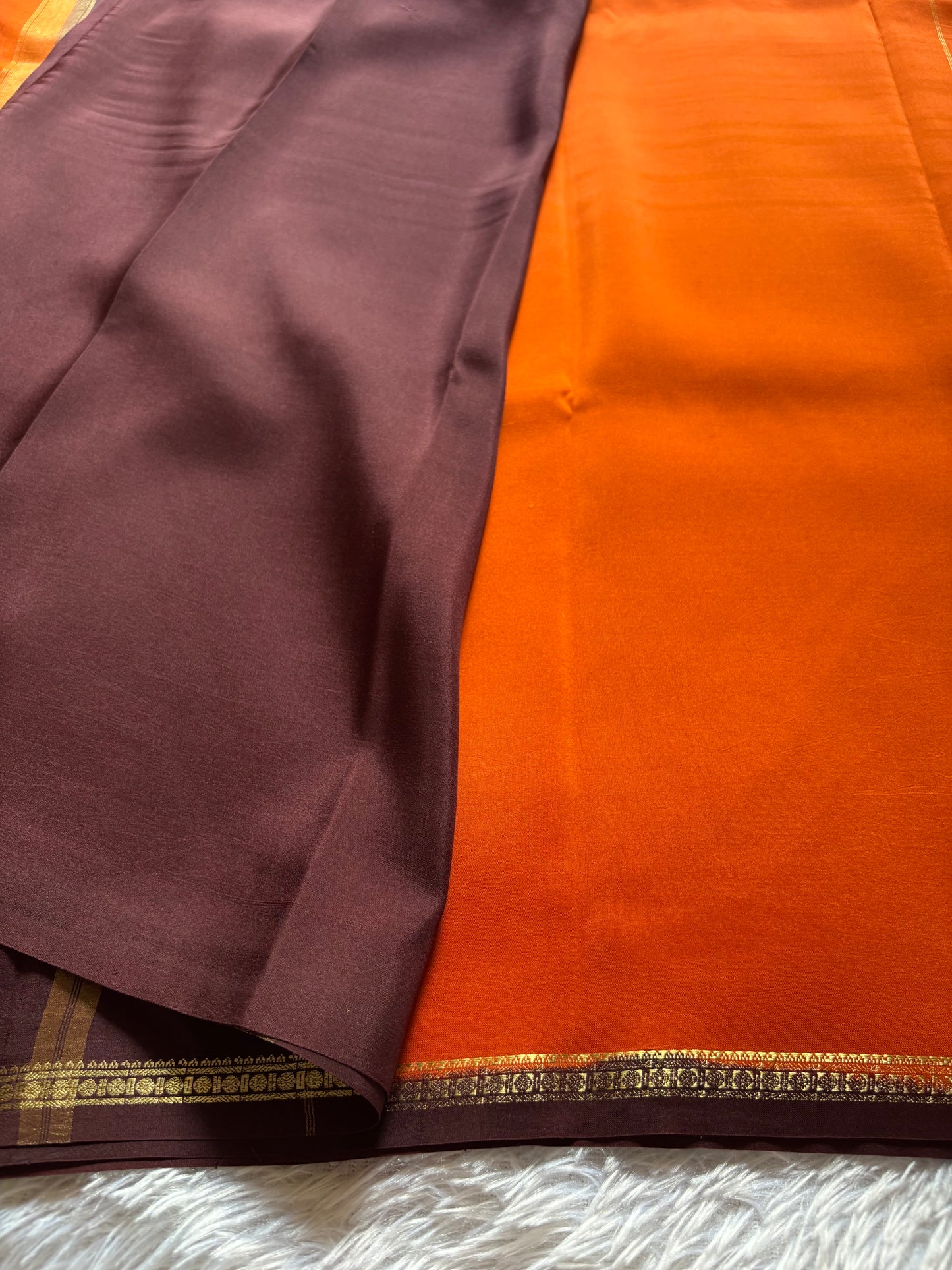 Sumukhi (2D) : Orange-chocolate brown