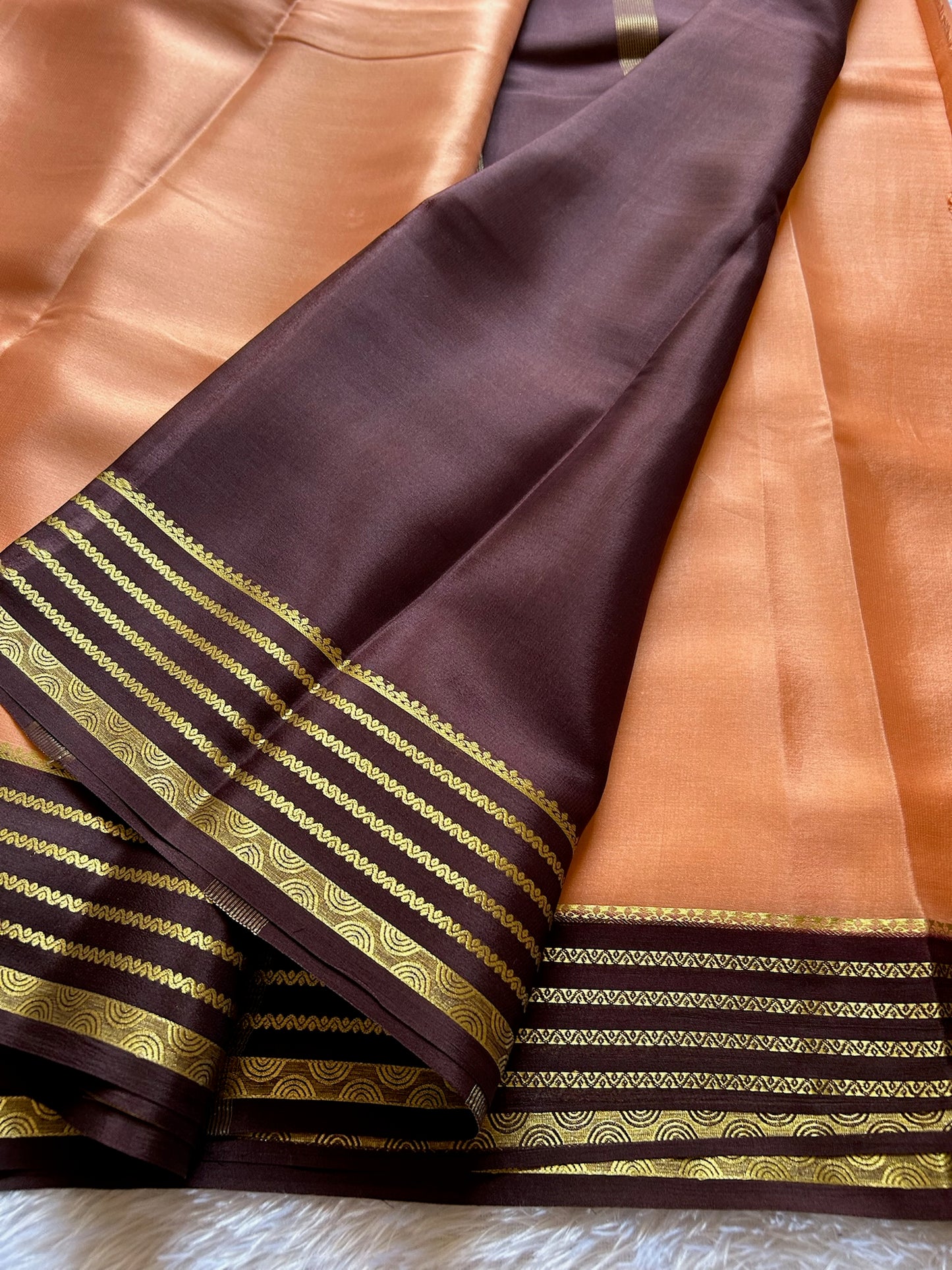 Rashmi (2D) : Light peach-chocolate brown