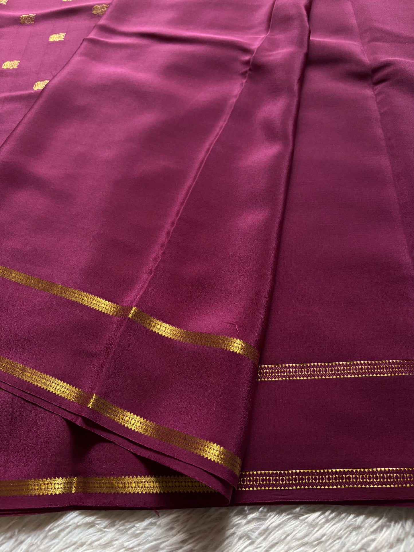 Padmini : Solid Maroon
