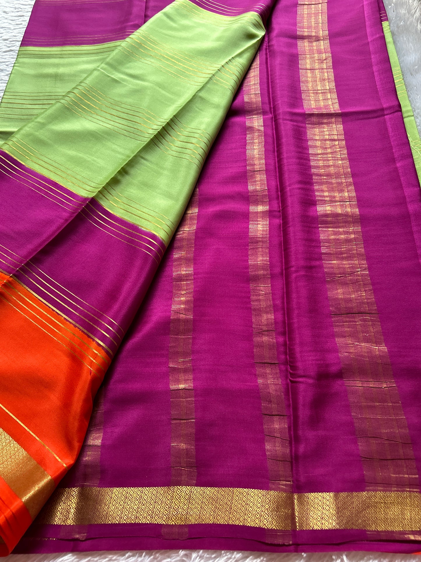 Trinetri (3D) : Pista green-magenta-orange