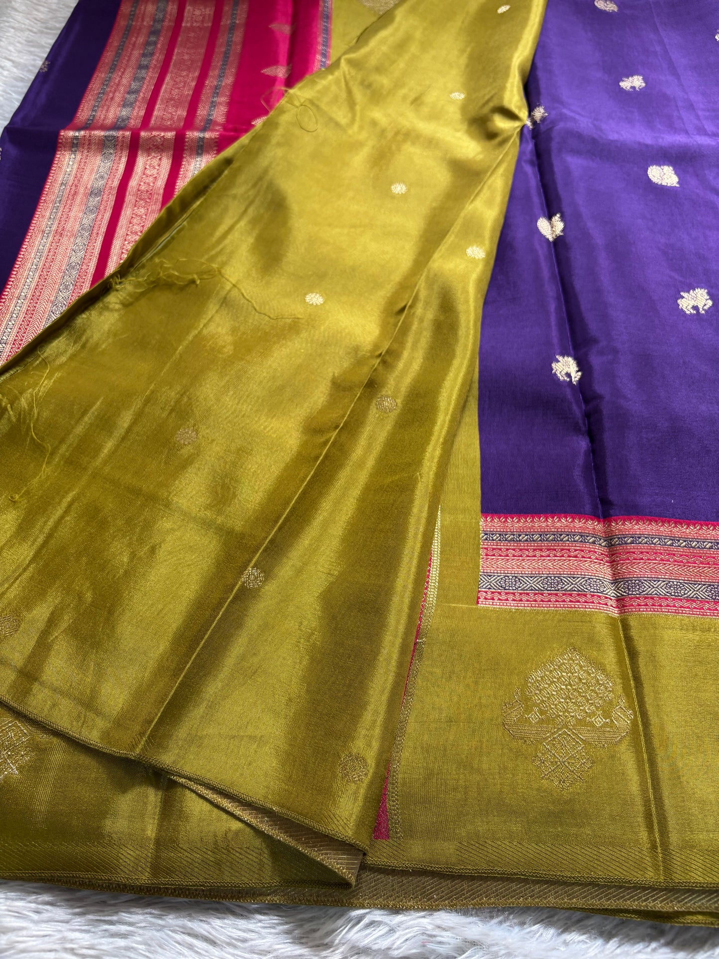 NAL206 (3D) : Purple-rani pink-olive