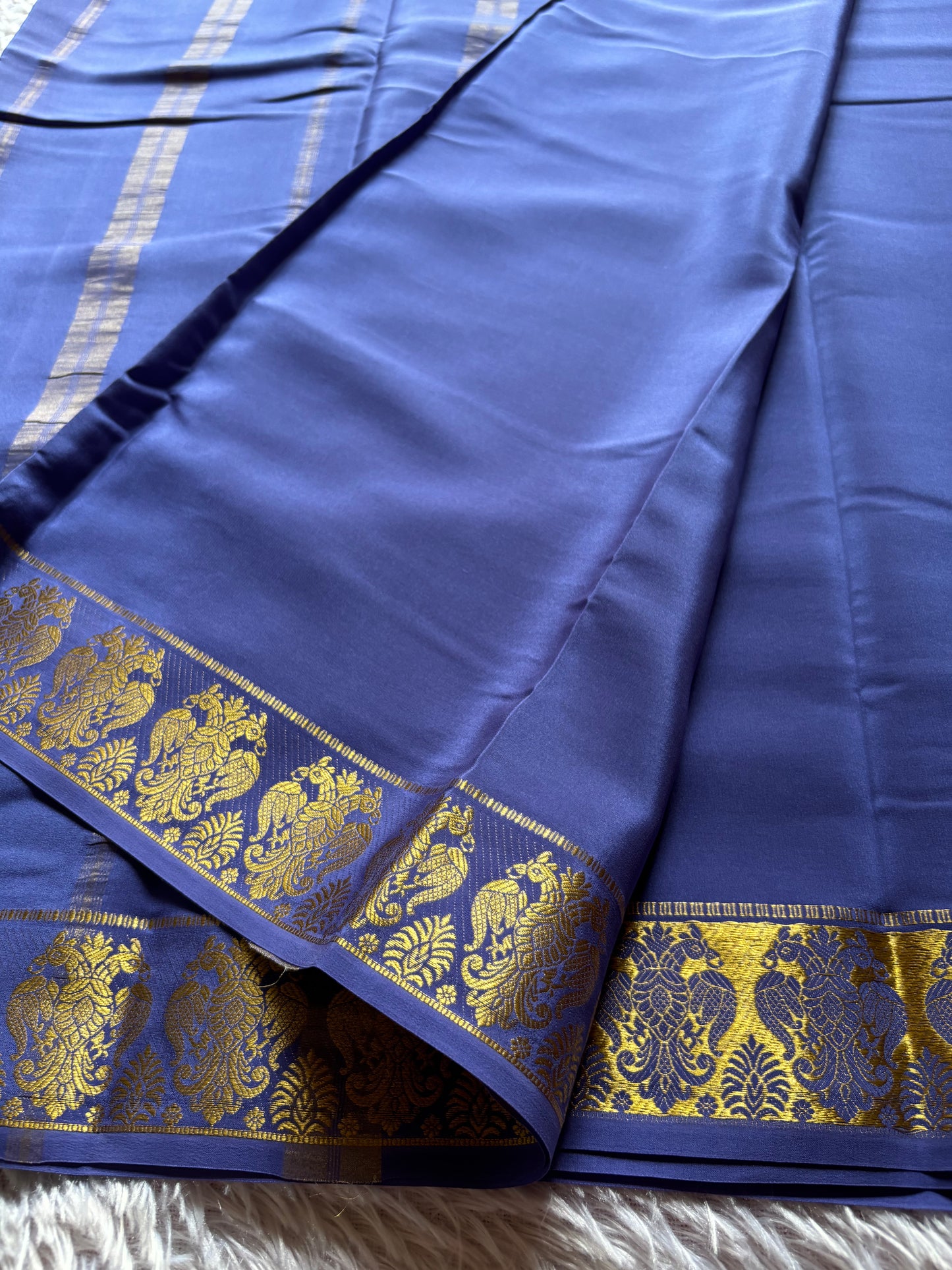 Veera : Solid Royal indigo