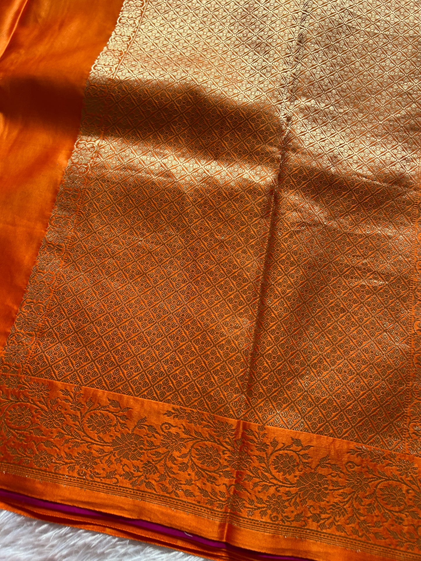 Madhubala : Solid Orange
