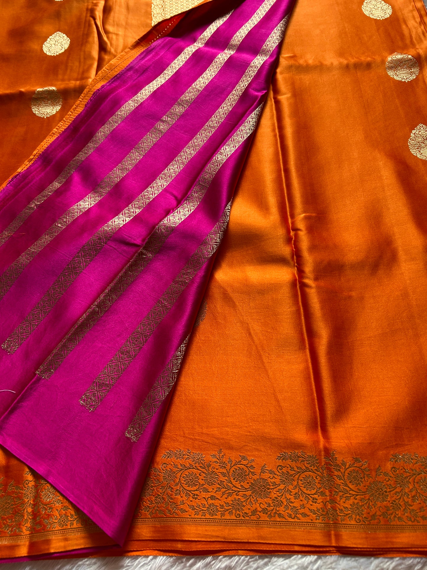 Madhubala : Solid Orange