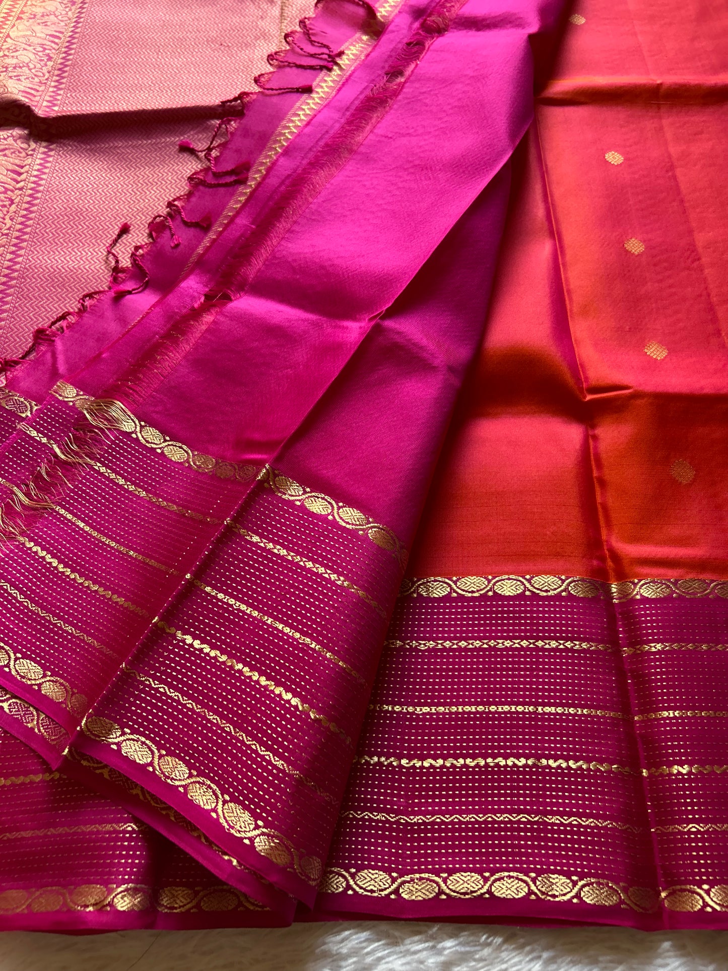 Parvathi (2D) : Pinkish orange-pink
