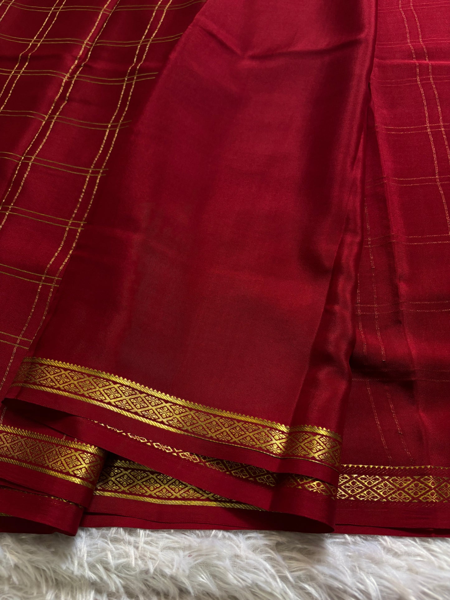 Supriya : Solid Maroon