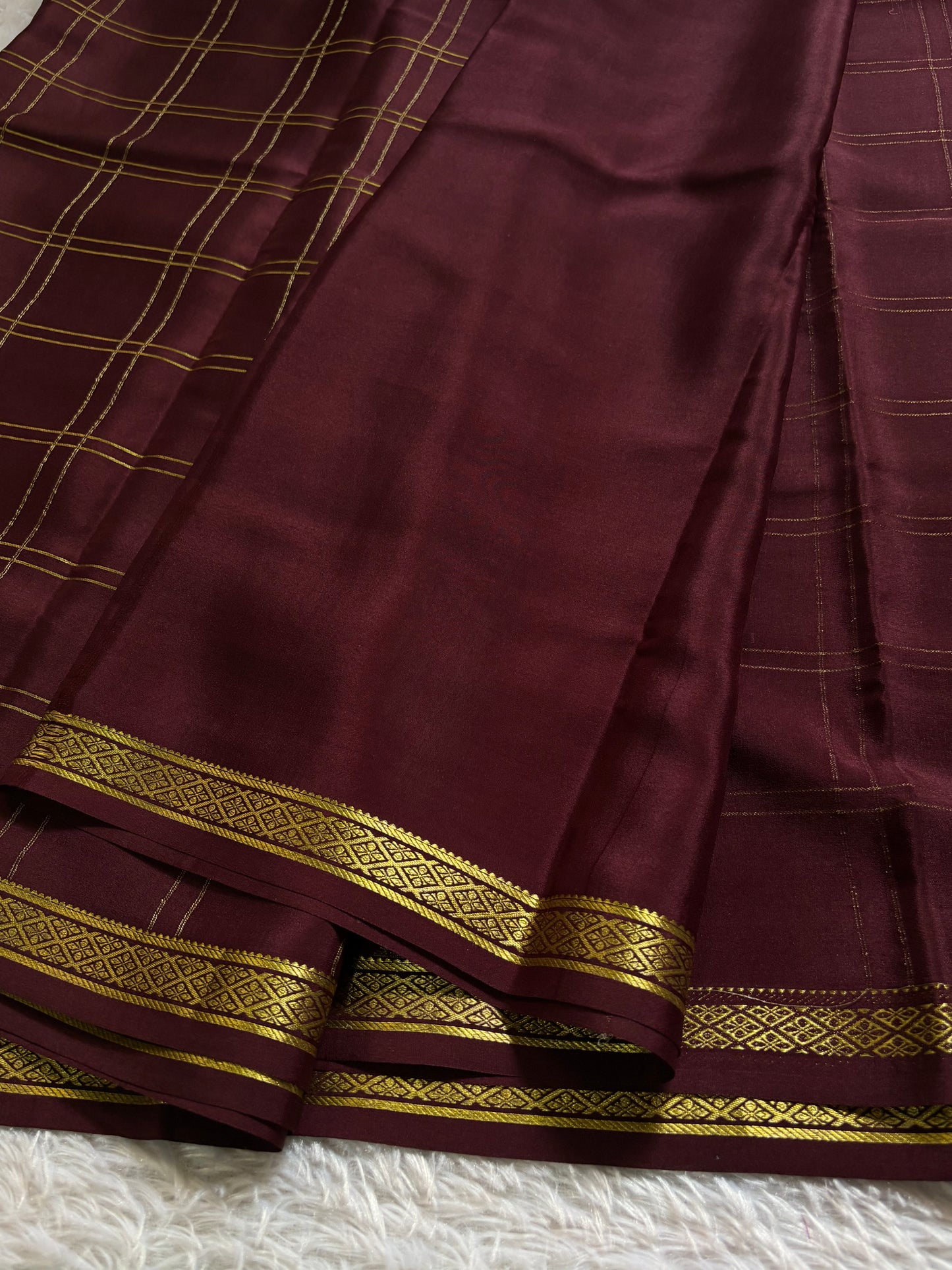 Supriya : Solid Chocolate brown