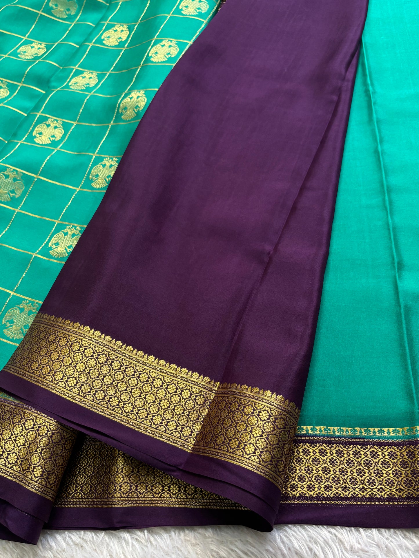 Ambuja (2D) : Rama green-plum