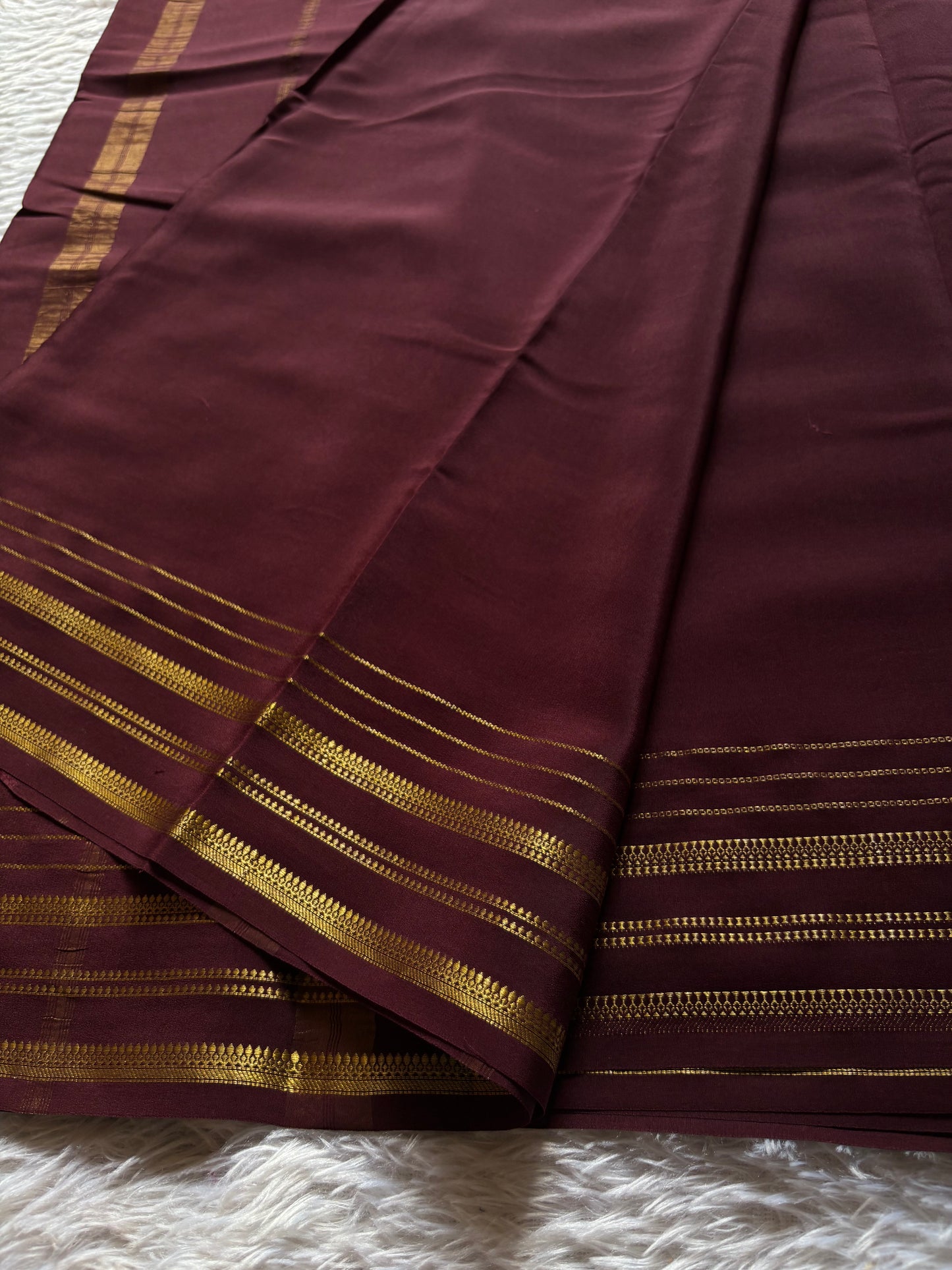 Tanuja : Solid Chocolate brown