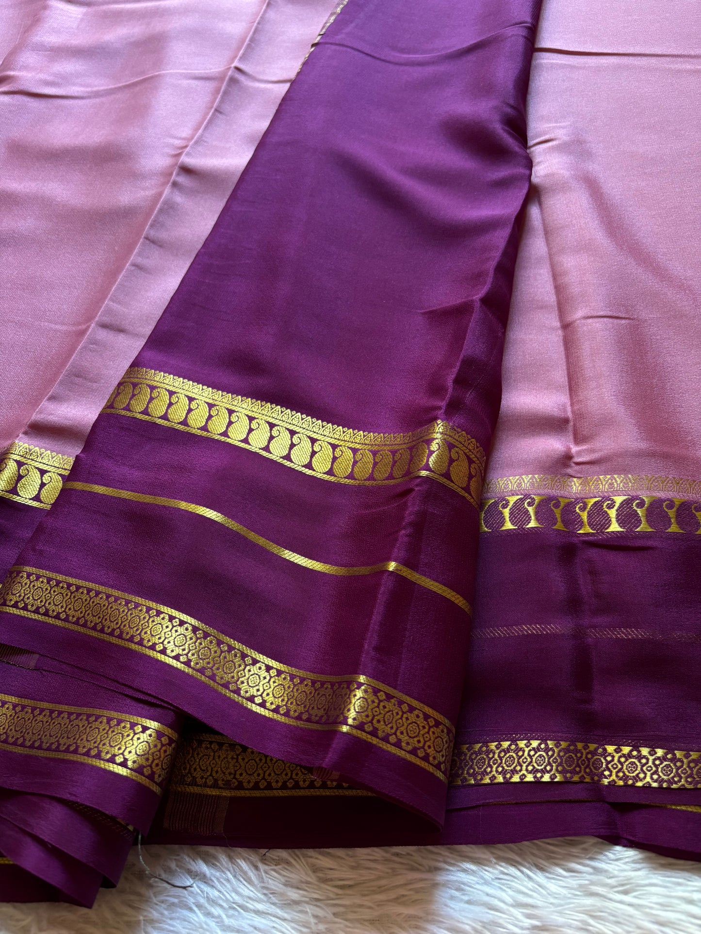Malini (2D) : Mauve pink-magenta