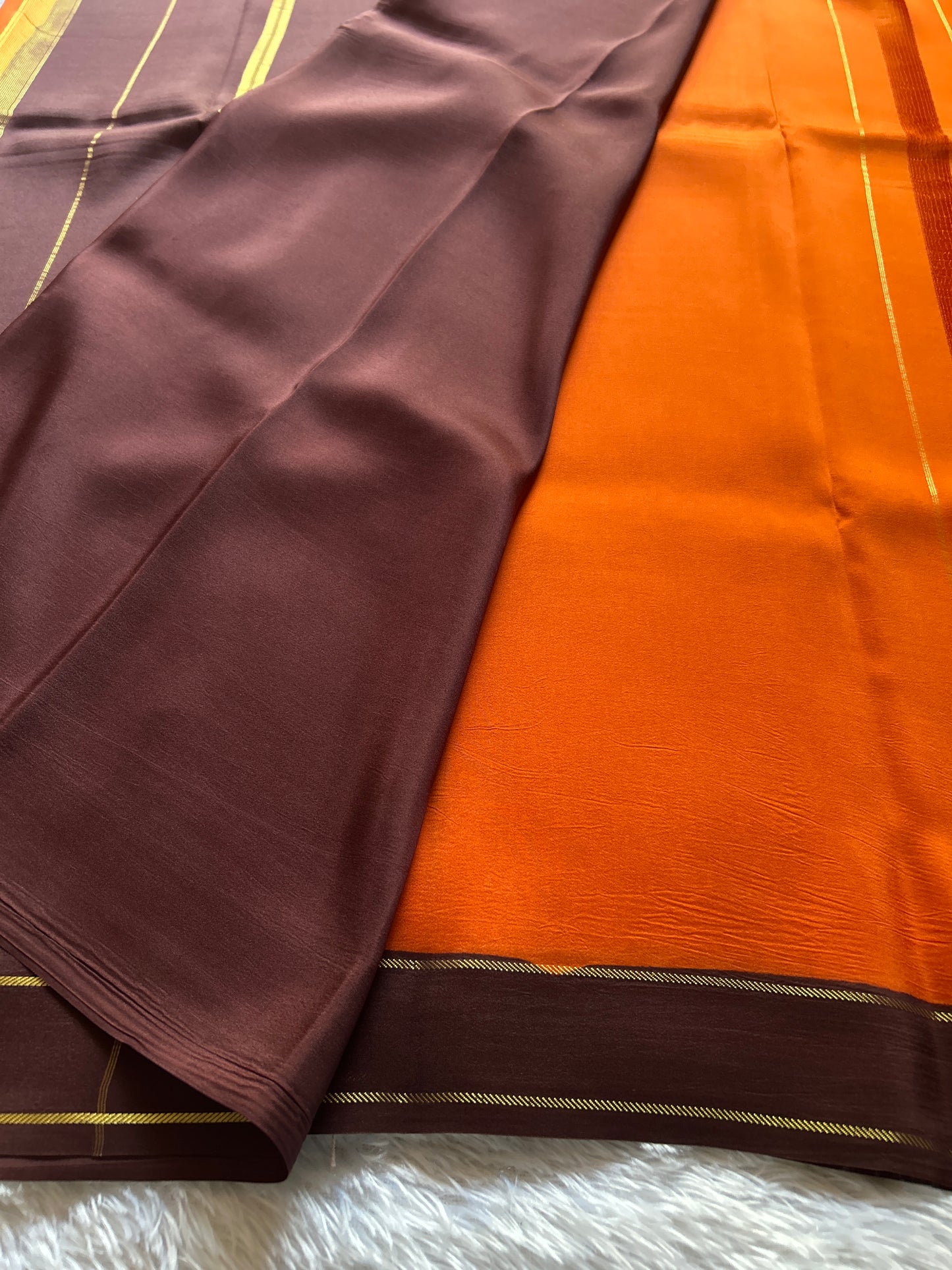 Rekha (2D) : Rust-chocolate brown