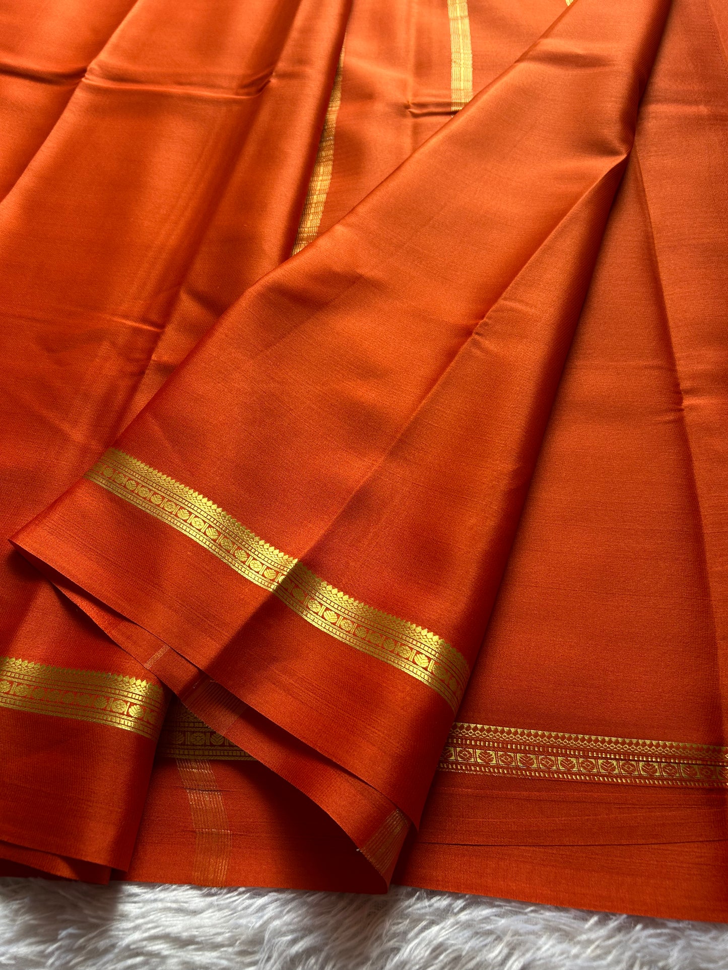 Shambhavi : Solid Orange