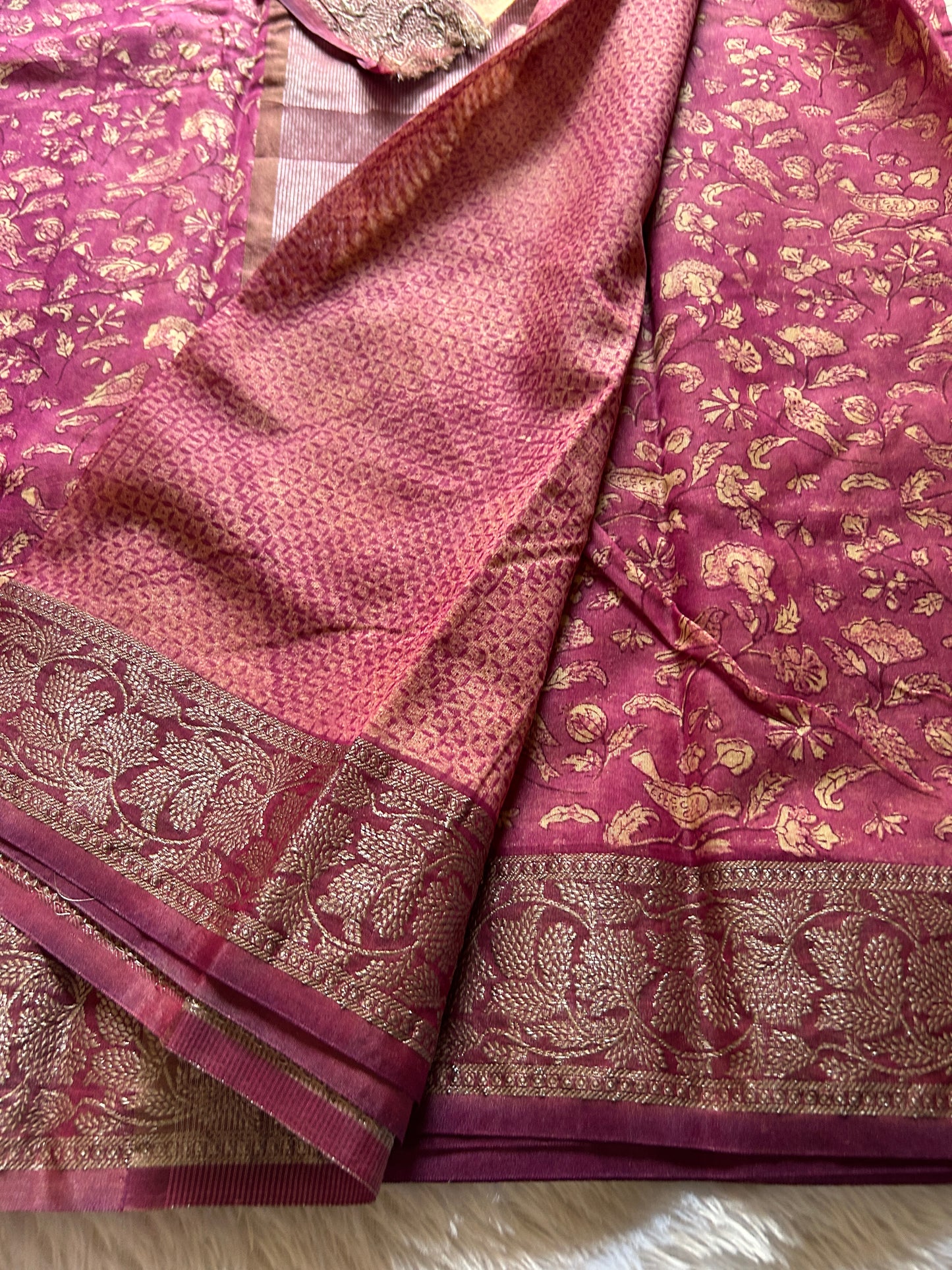 Sarala (2D) : Blush pink-dark pink