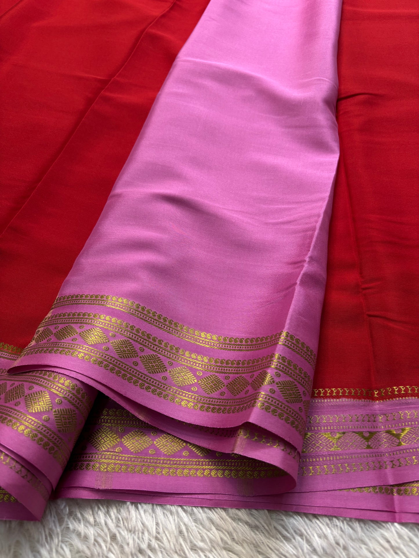 Saanvi (2D) : Red-rose pink