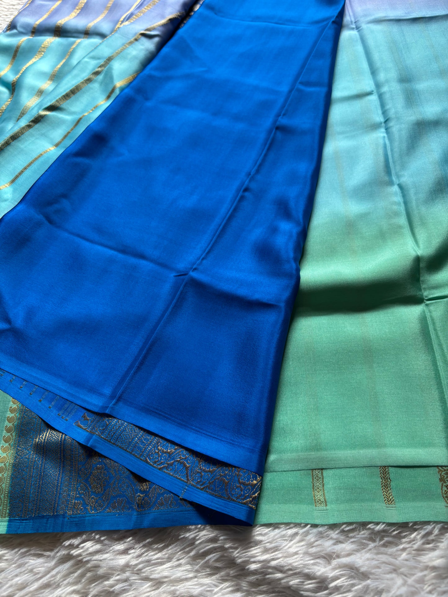 Meragu : Ombré Sea blue-cobalt blue