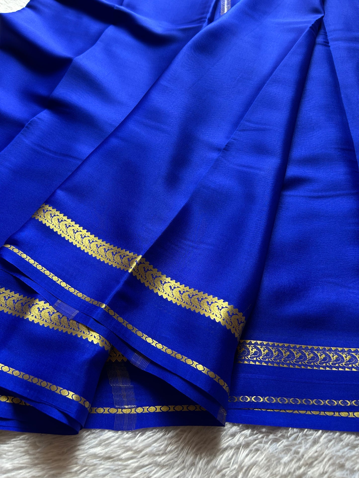 Rachana : Solid Royal blue
