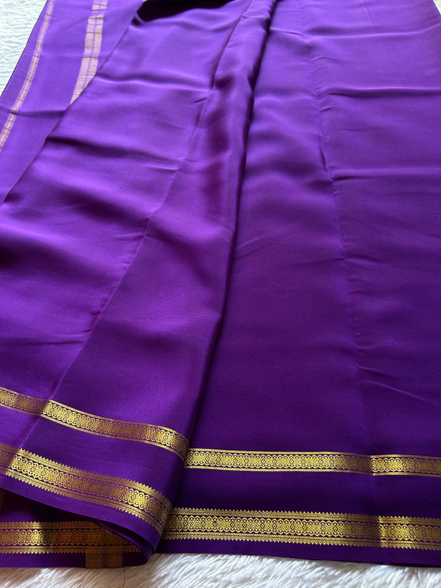 Rukmini : Solid Purple