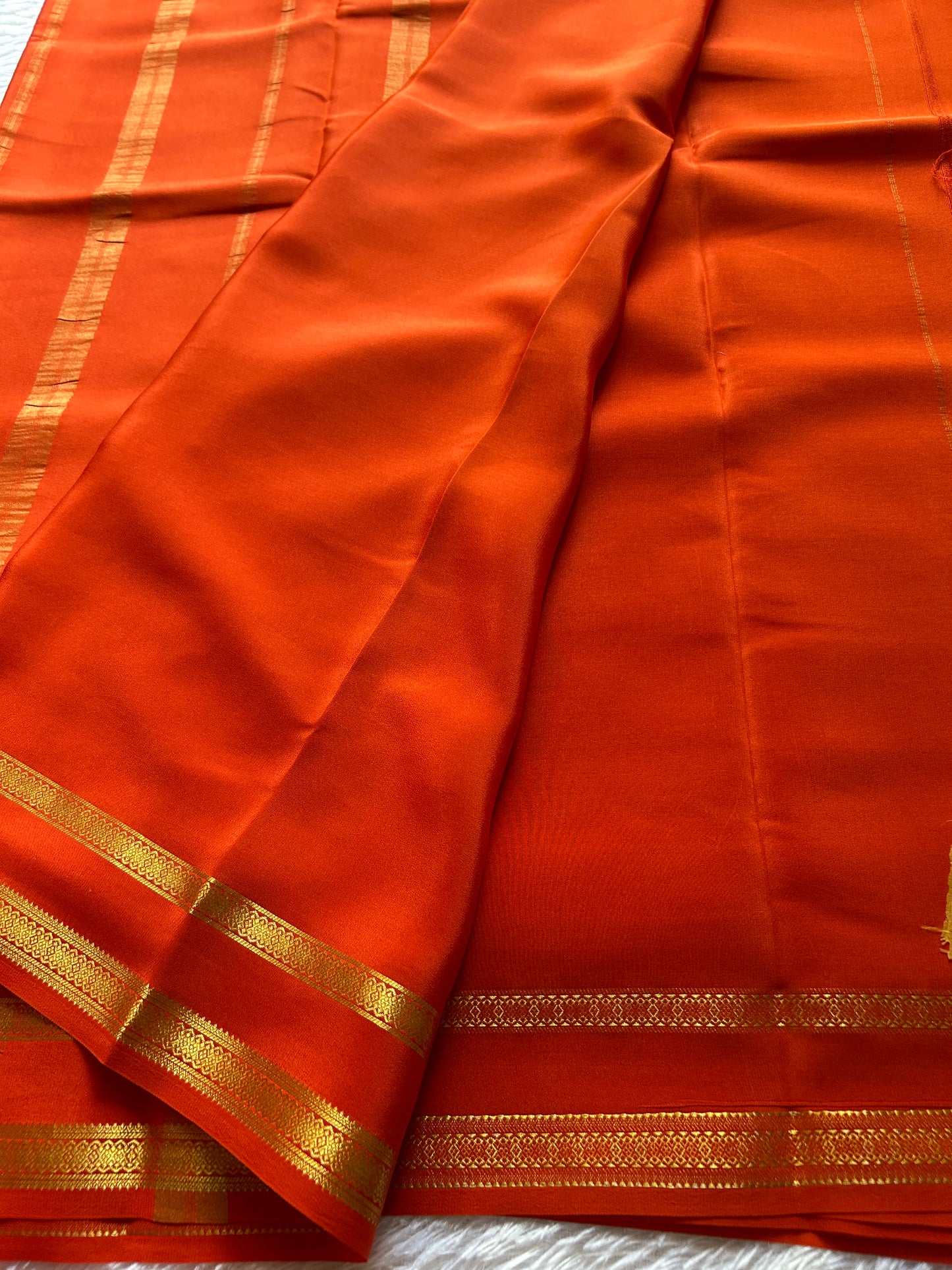 Rukmini : Solid Orange