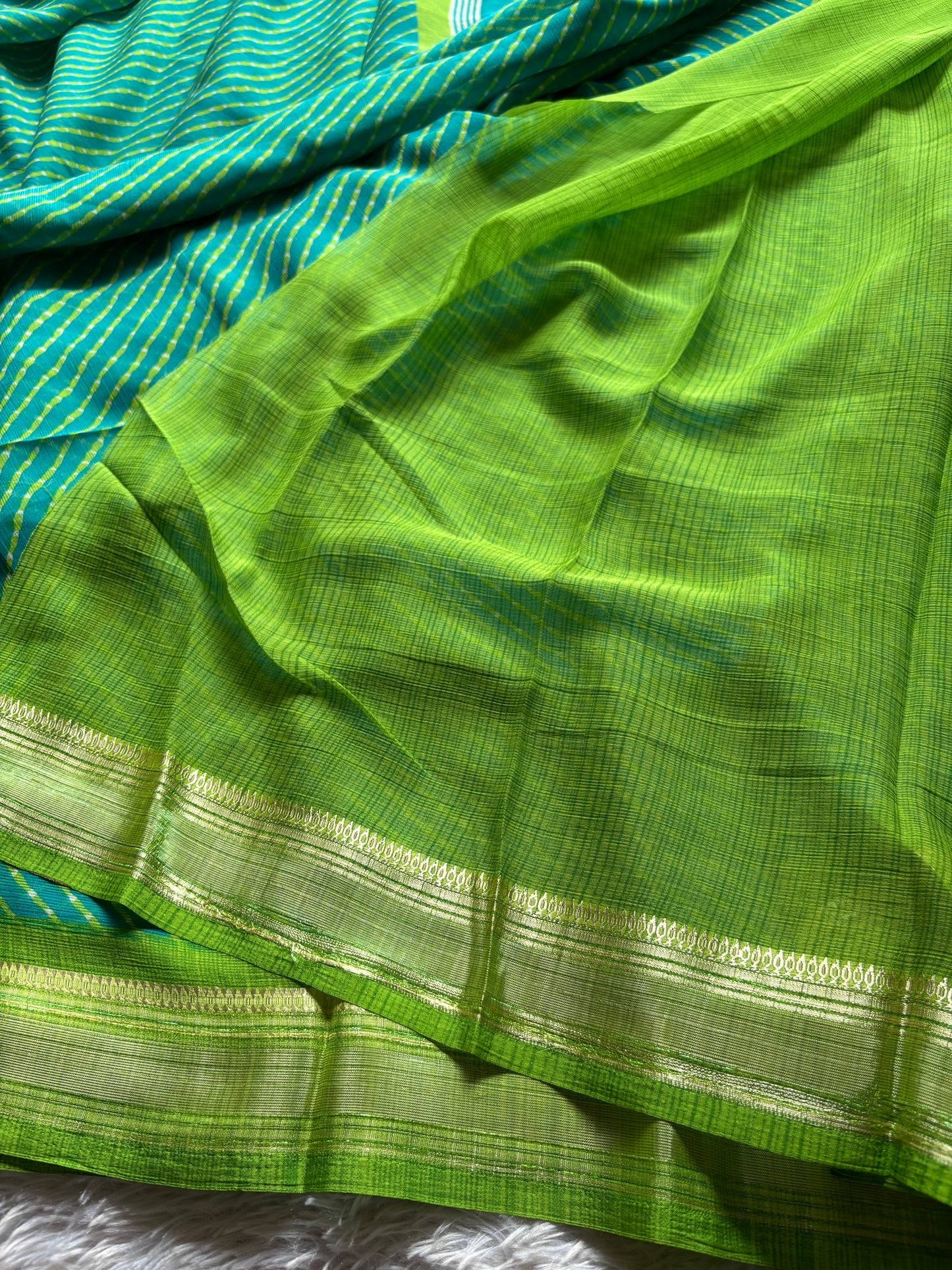 SS110 (2D) : Turquoise-mehendi green