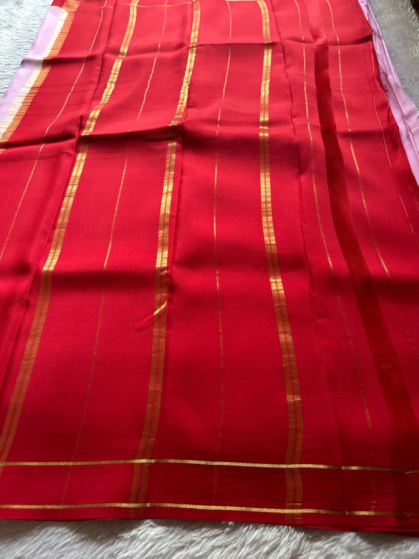 Rekha (2D) : Baby pink-red