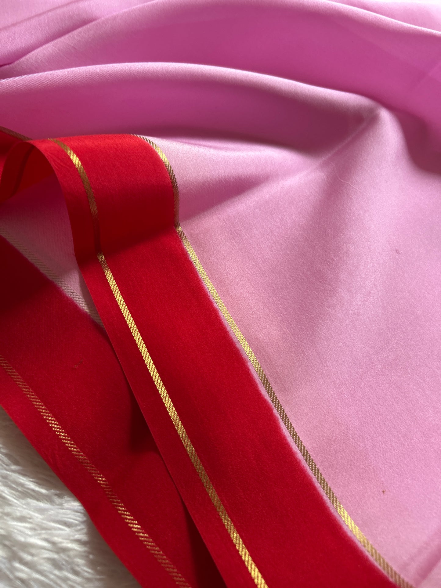 Rekha (2D) : Baby pink-red