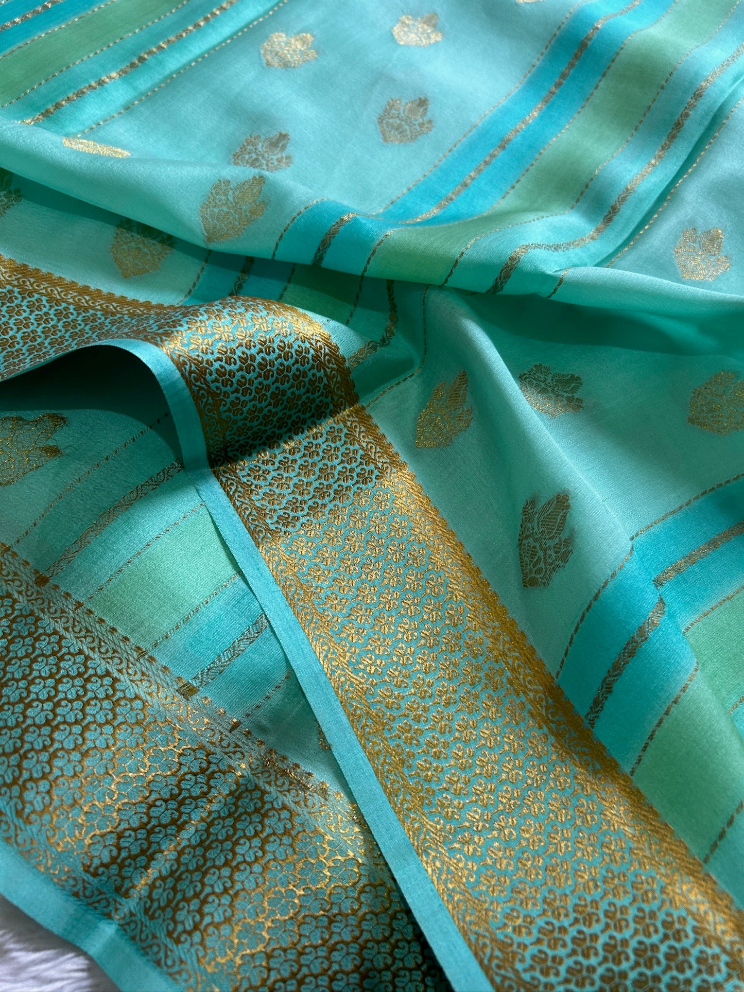 Nisha : Ombré Turquoise
