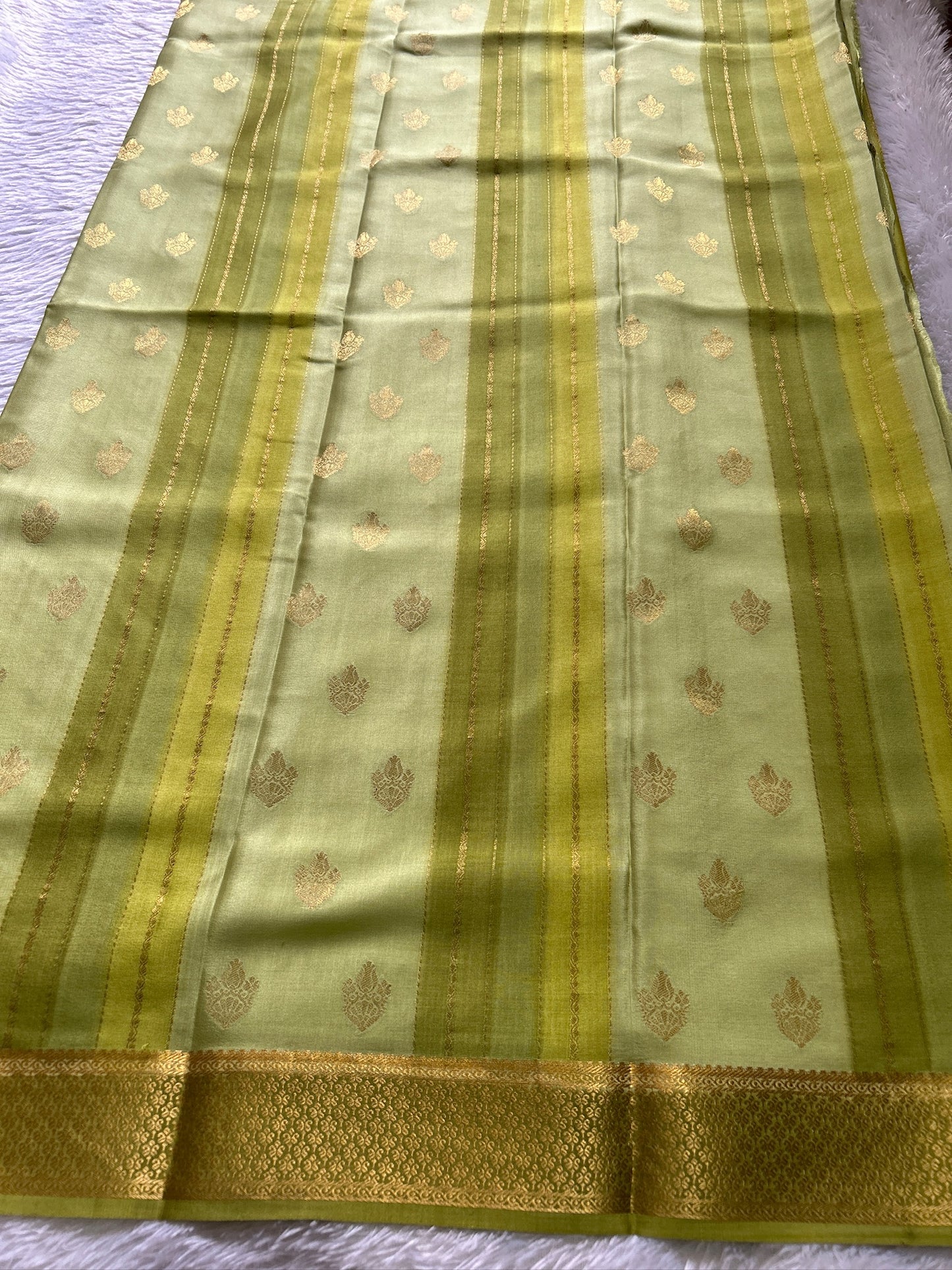 Nisha : Ombré Sage green