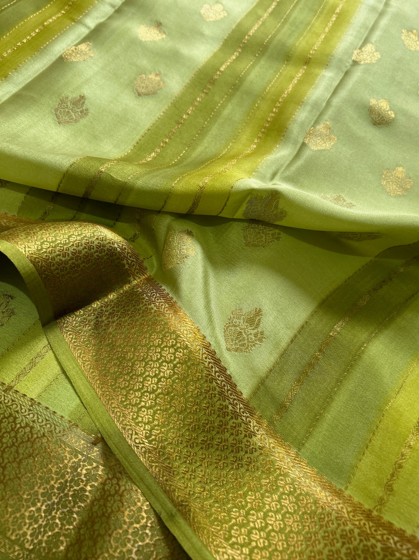 Nisha : Ombré Sage green