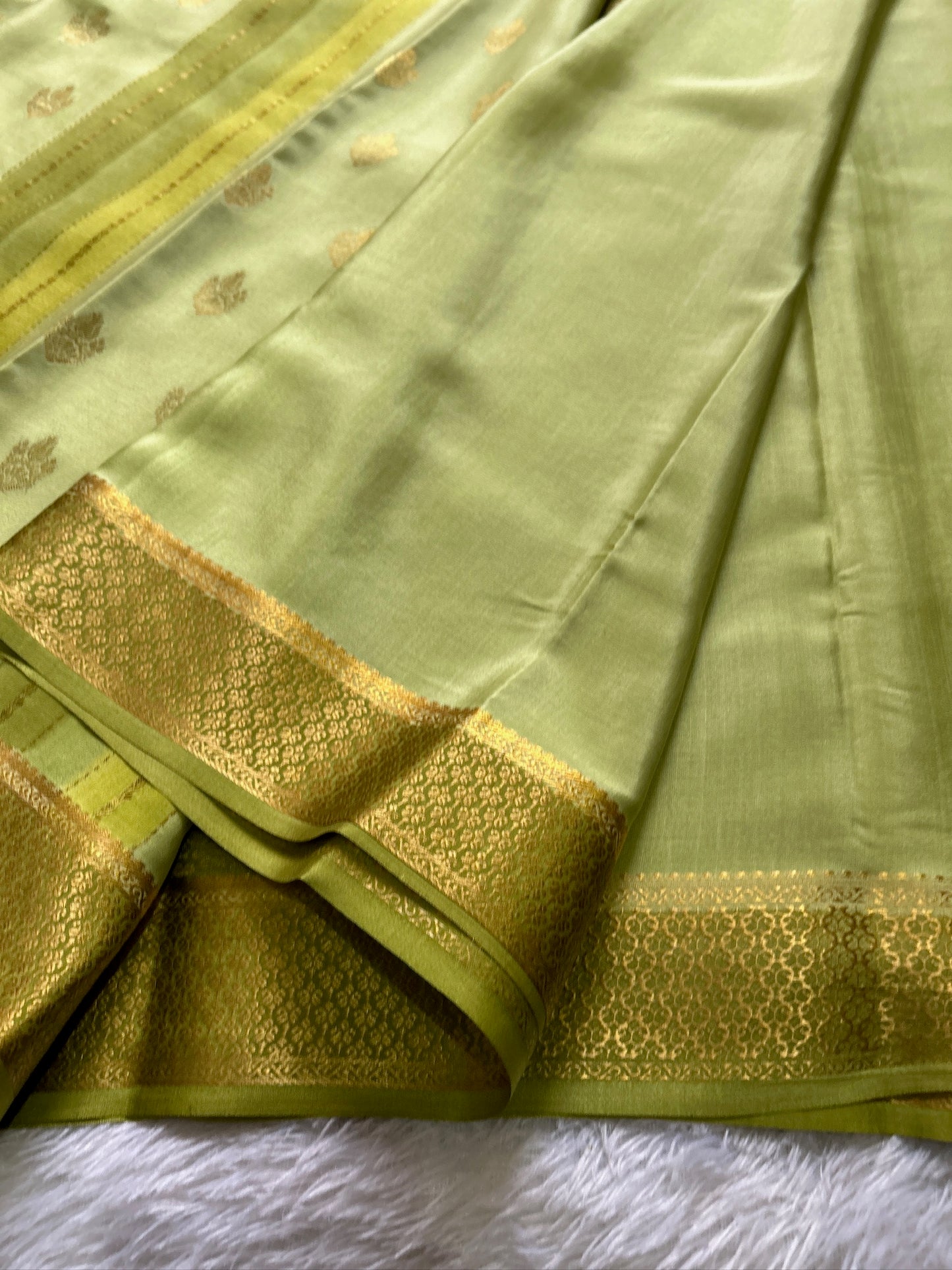 Nisha : Ombré Sage green