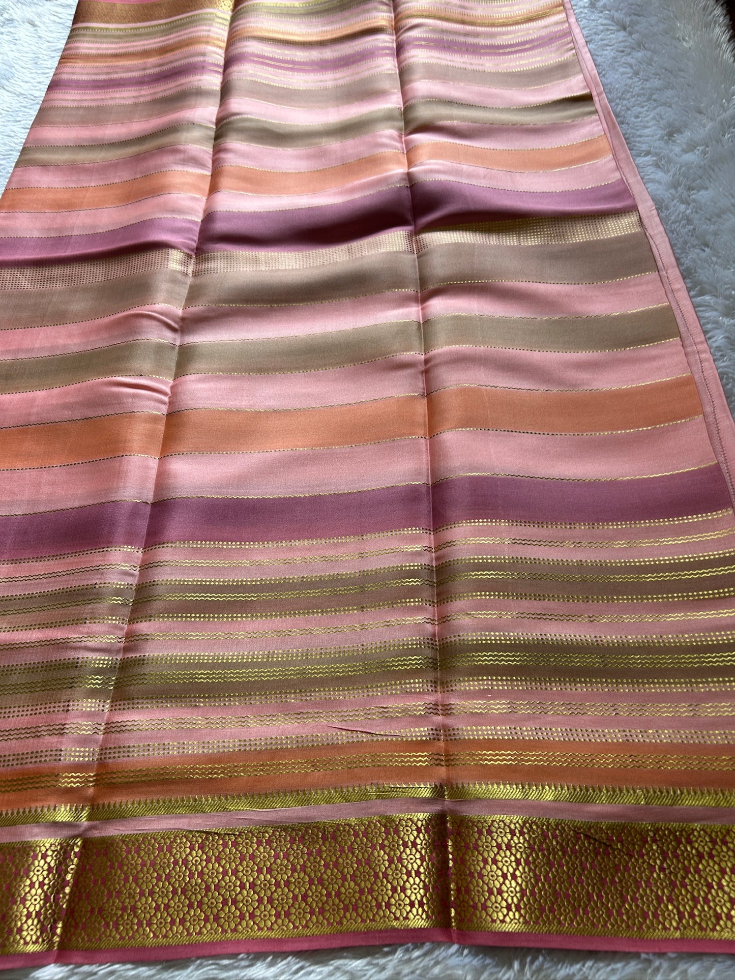 Disha : Ombré Petal pink