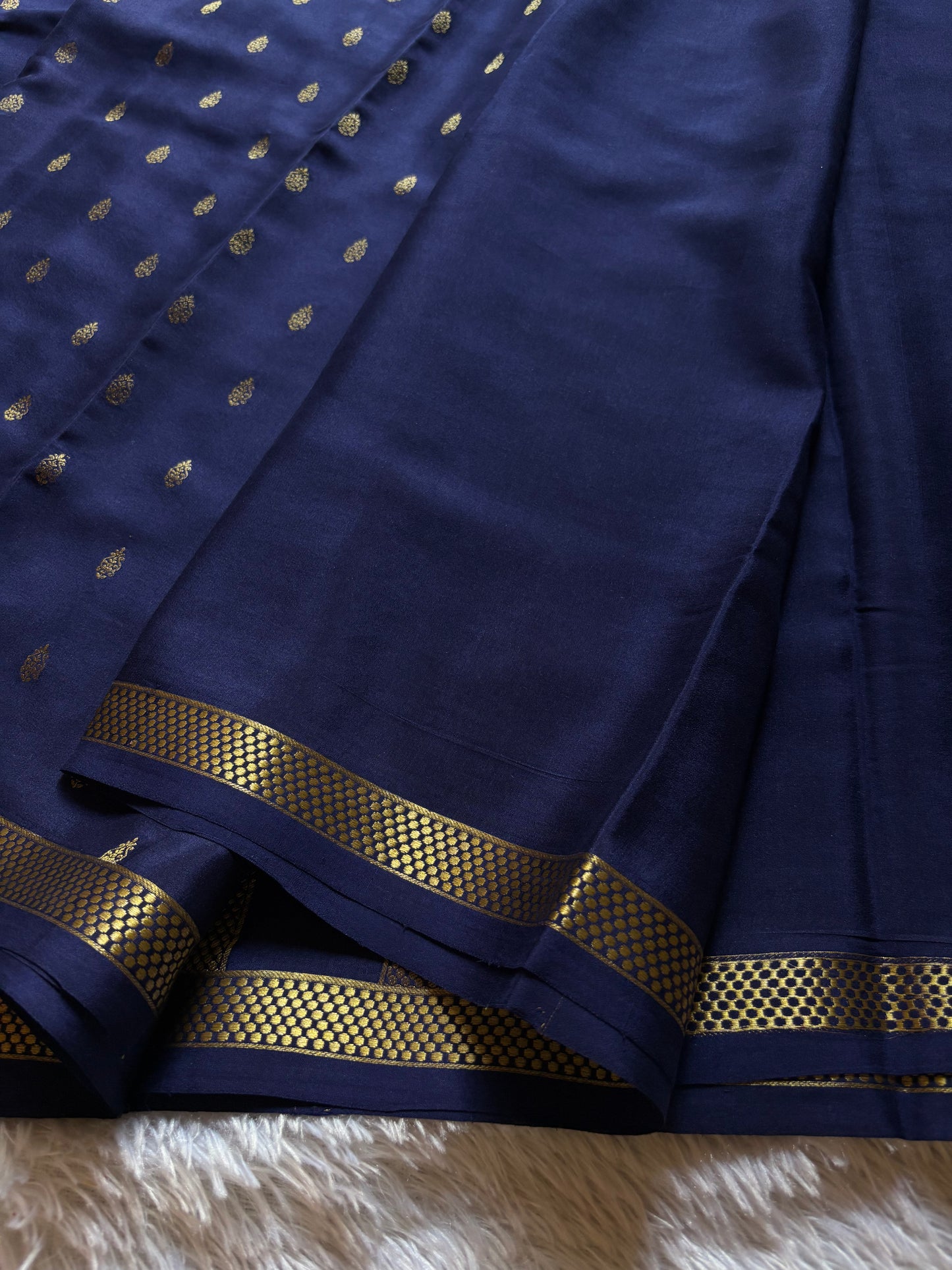 Bhavana : Solid Dark blue