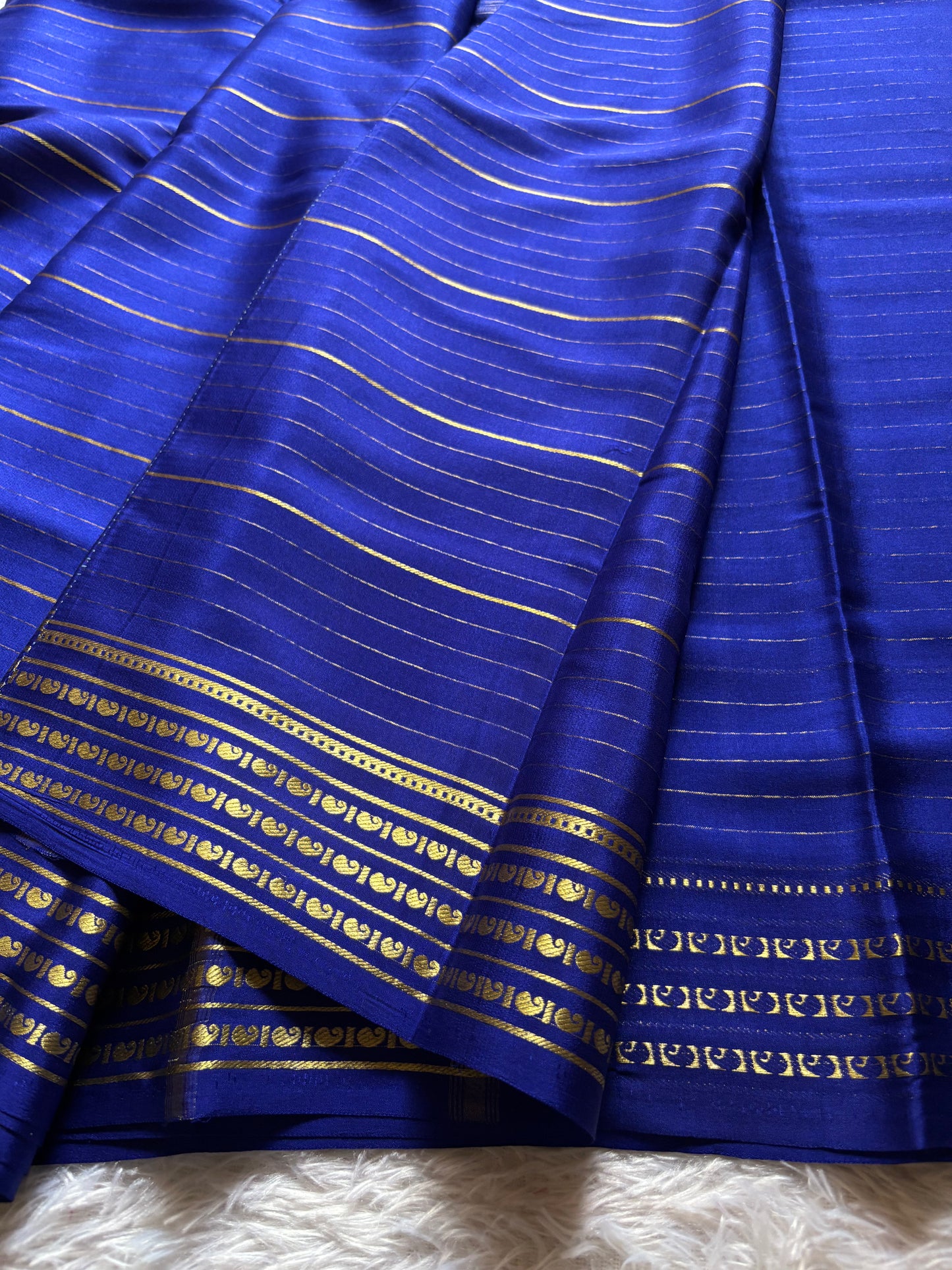 Meghana : Solid Dark blue