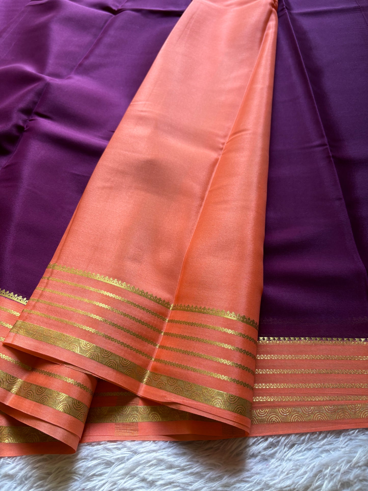 Rashmi (2D) : Purple-peach