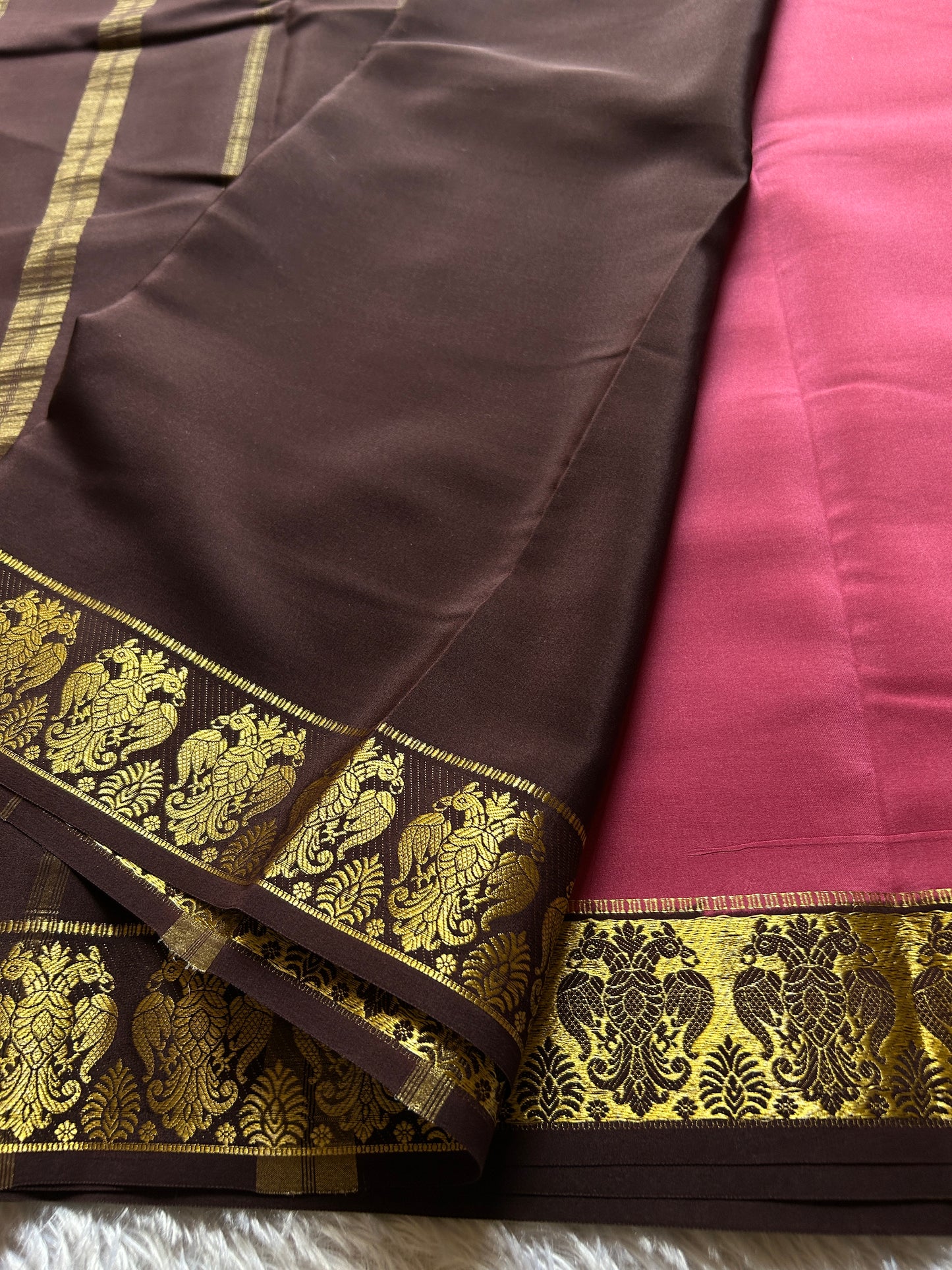 Veera (2D) : Onion pink-coffee brown