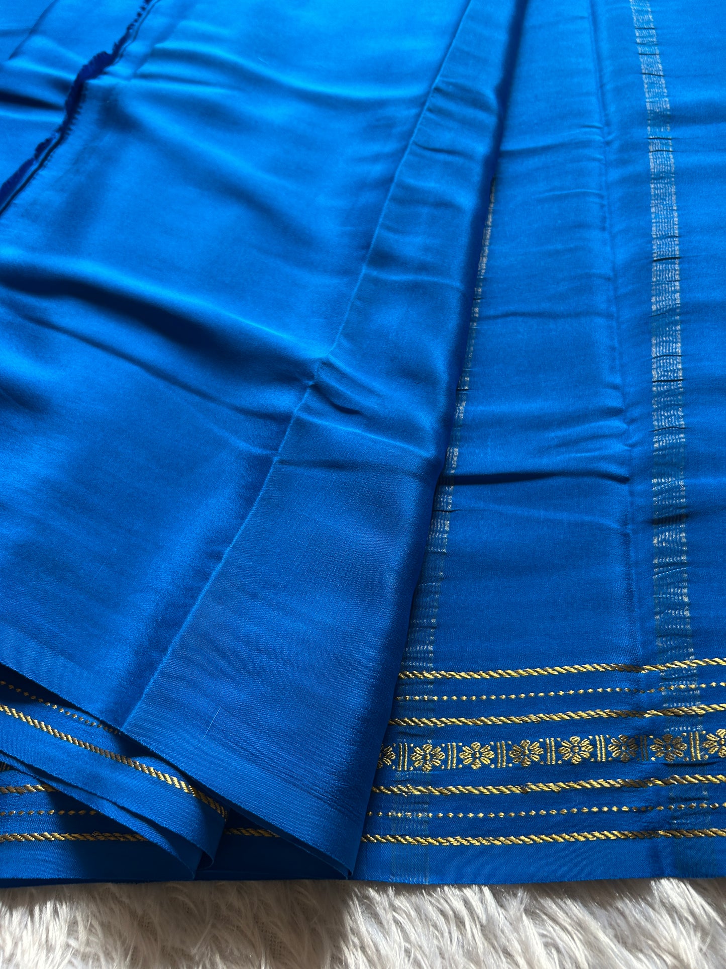 Mallige : Solid Cobalt blue