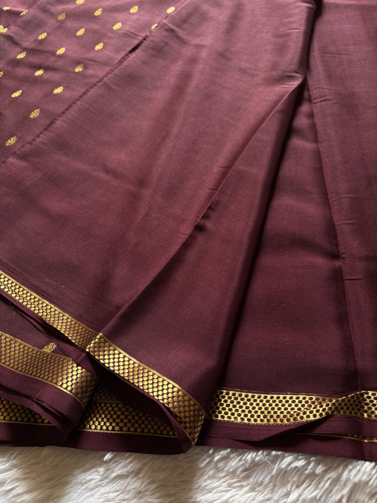 Bhavana : Solid Chocolate brown