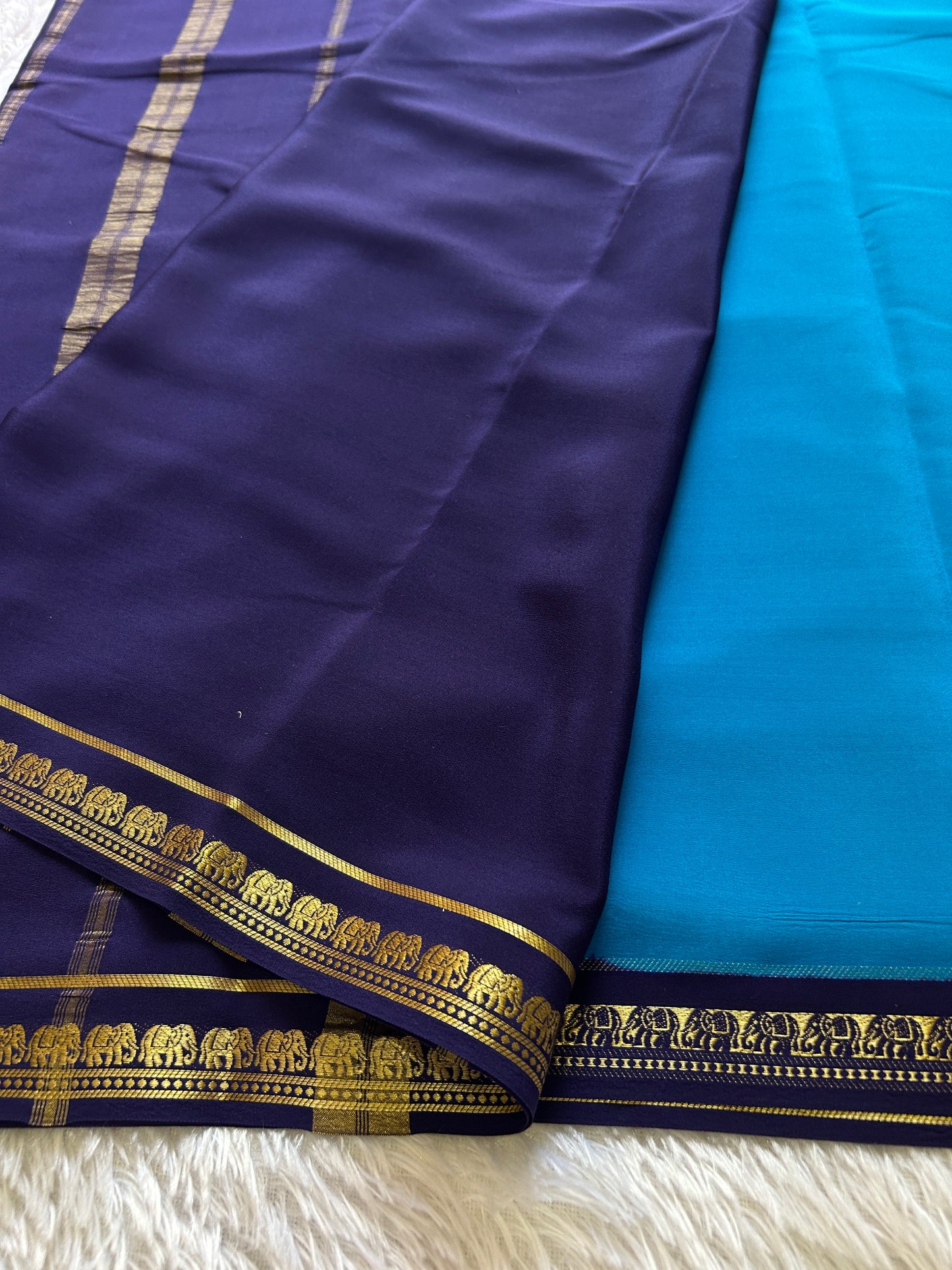 Gamani (2D) : Dark ananda blue-navy blue