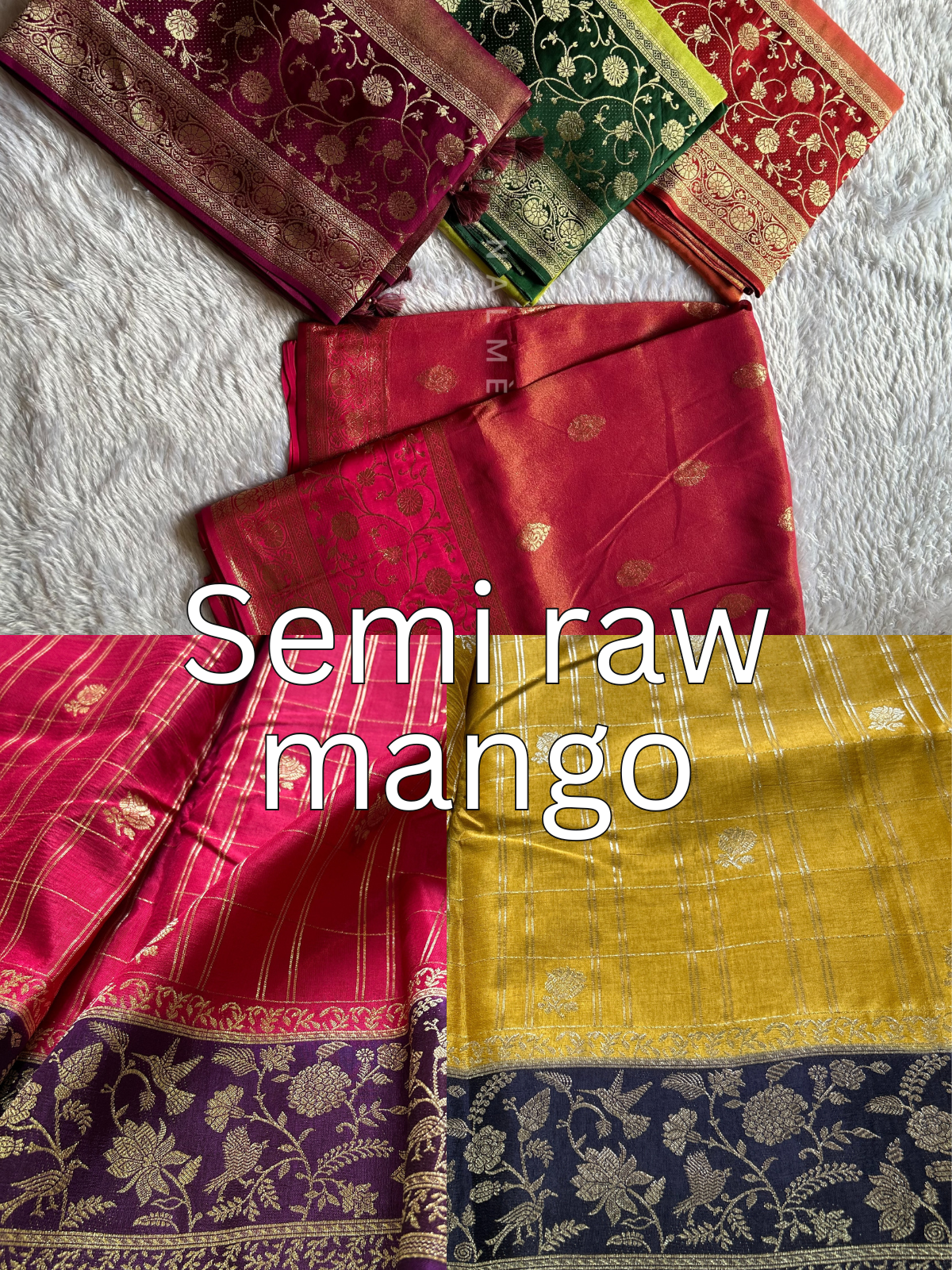 Semi raw mango