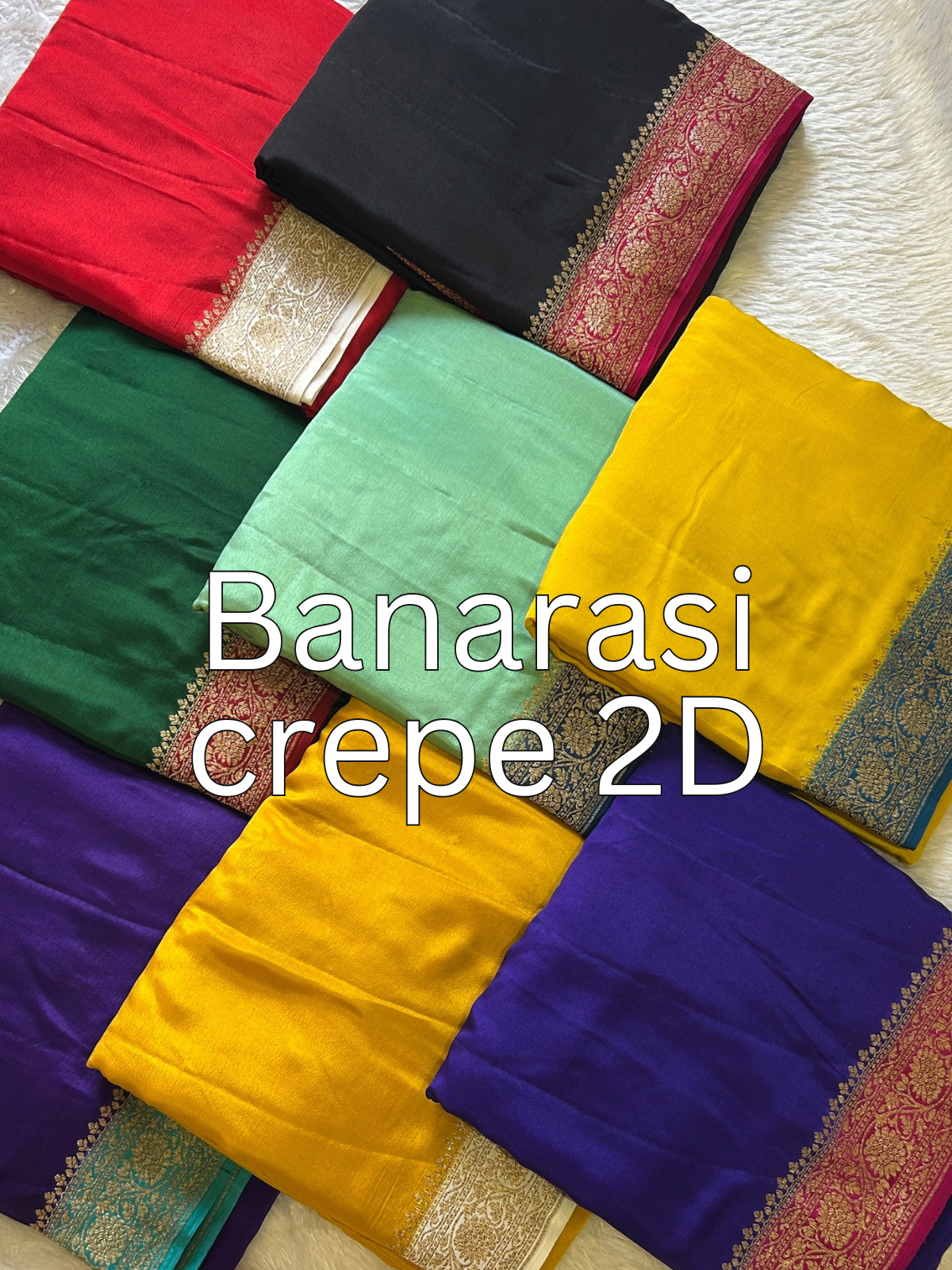 Banarasi crepe 2D