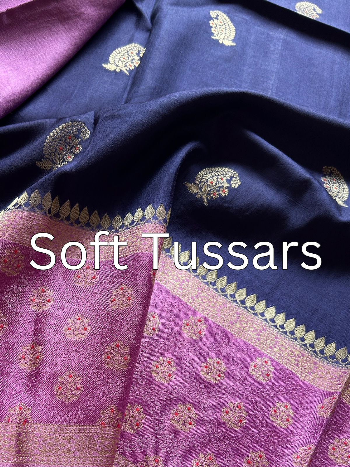 Soft Tussar silks