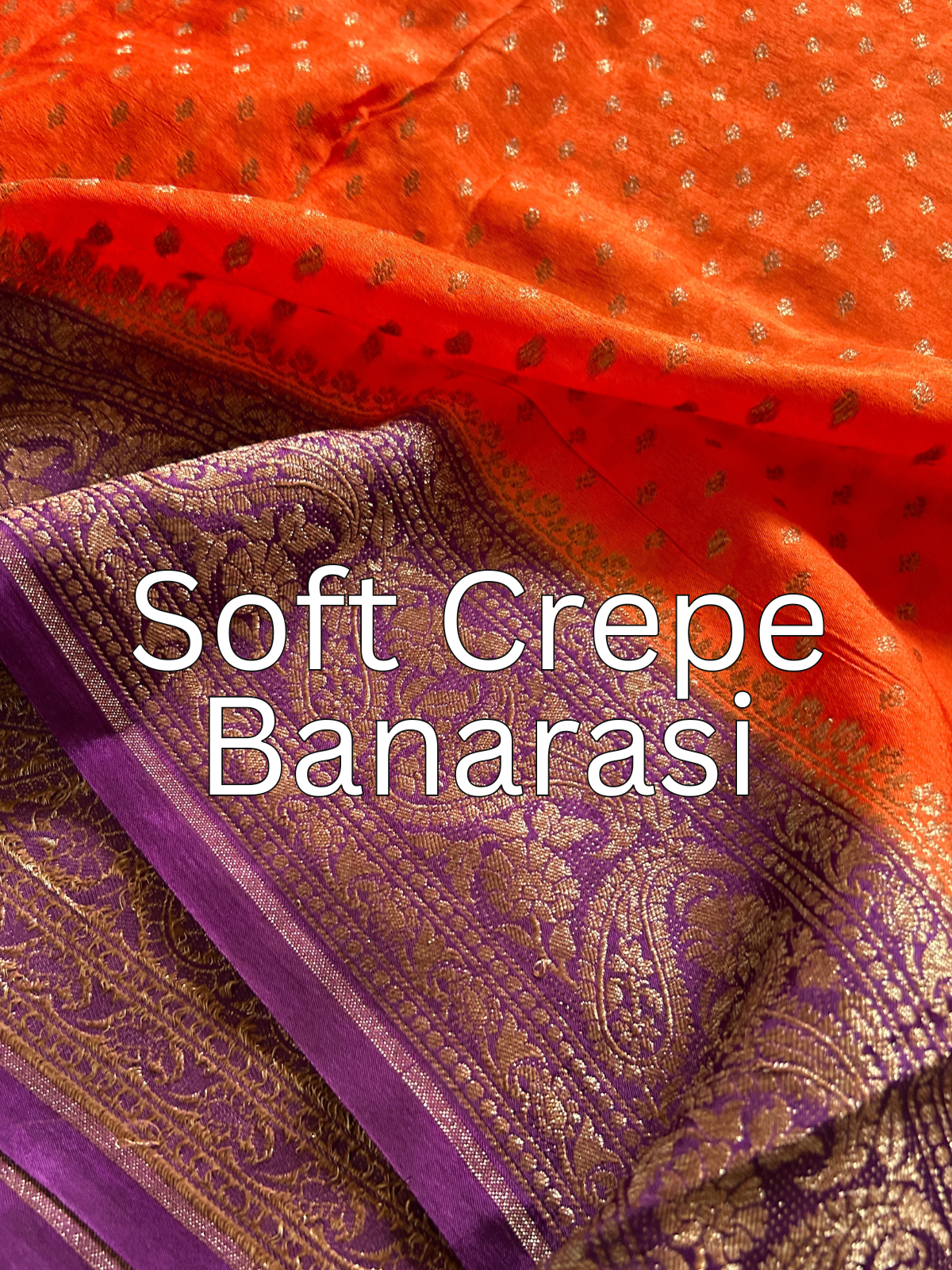Soft Crepe Banarasi